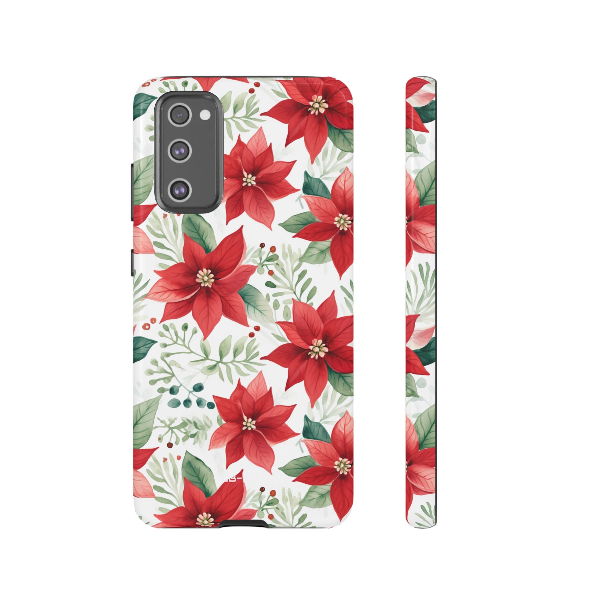 Poinsettias Bloom Bright - Samsung Case