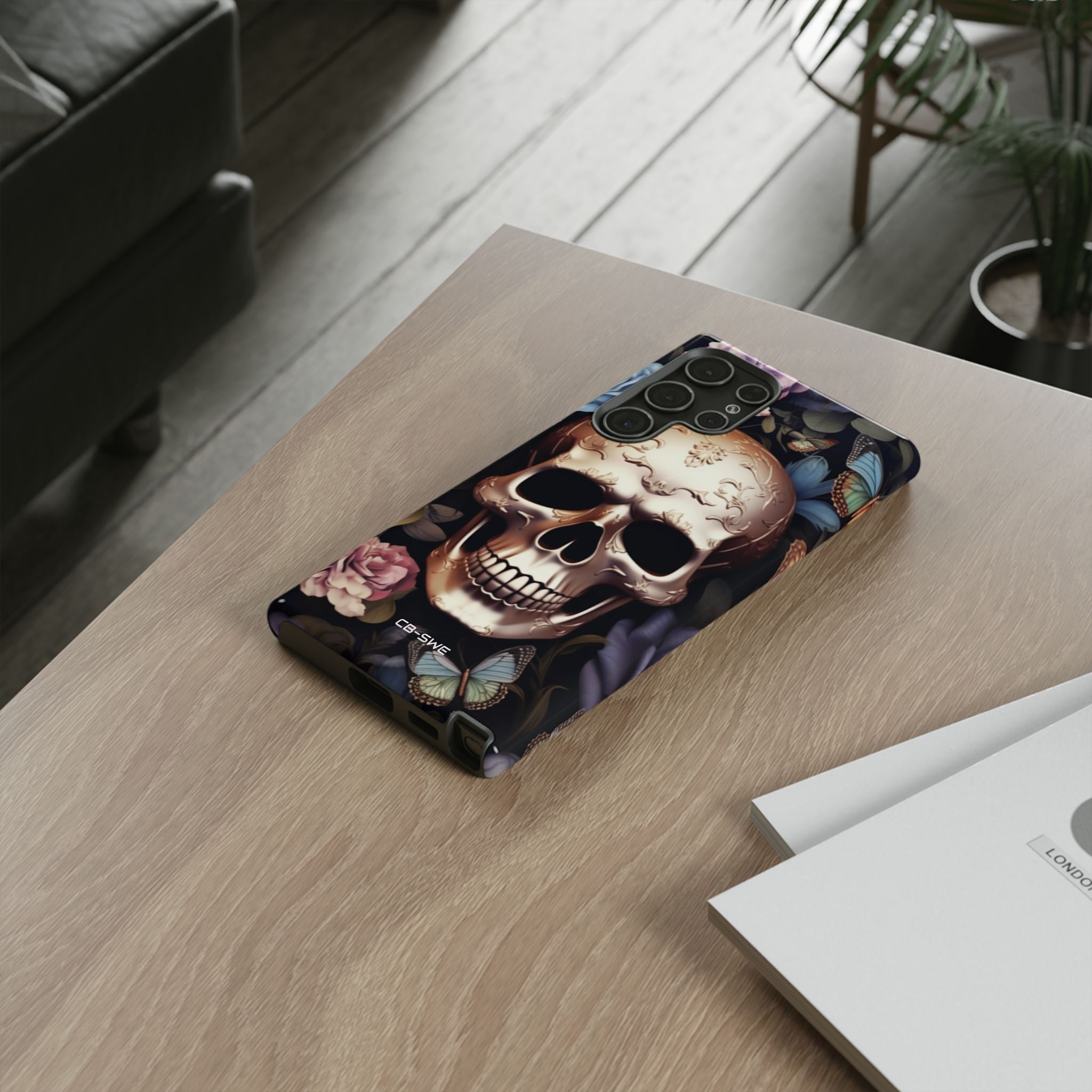Skull Among Blossoms - Samsung Case