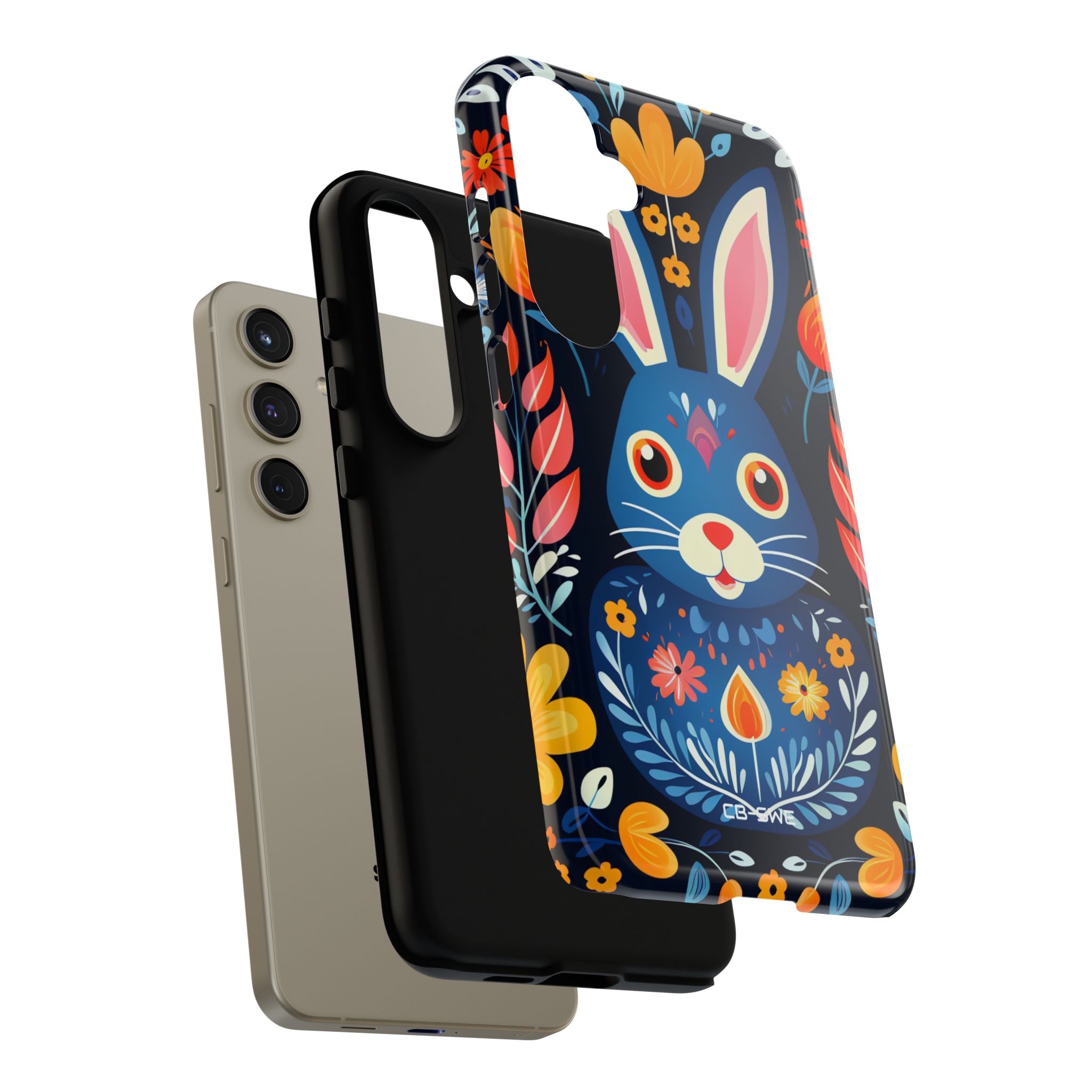 Bunny Jumps Joyfully - Samsung Case
