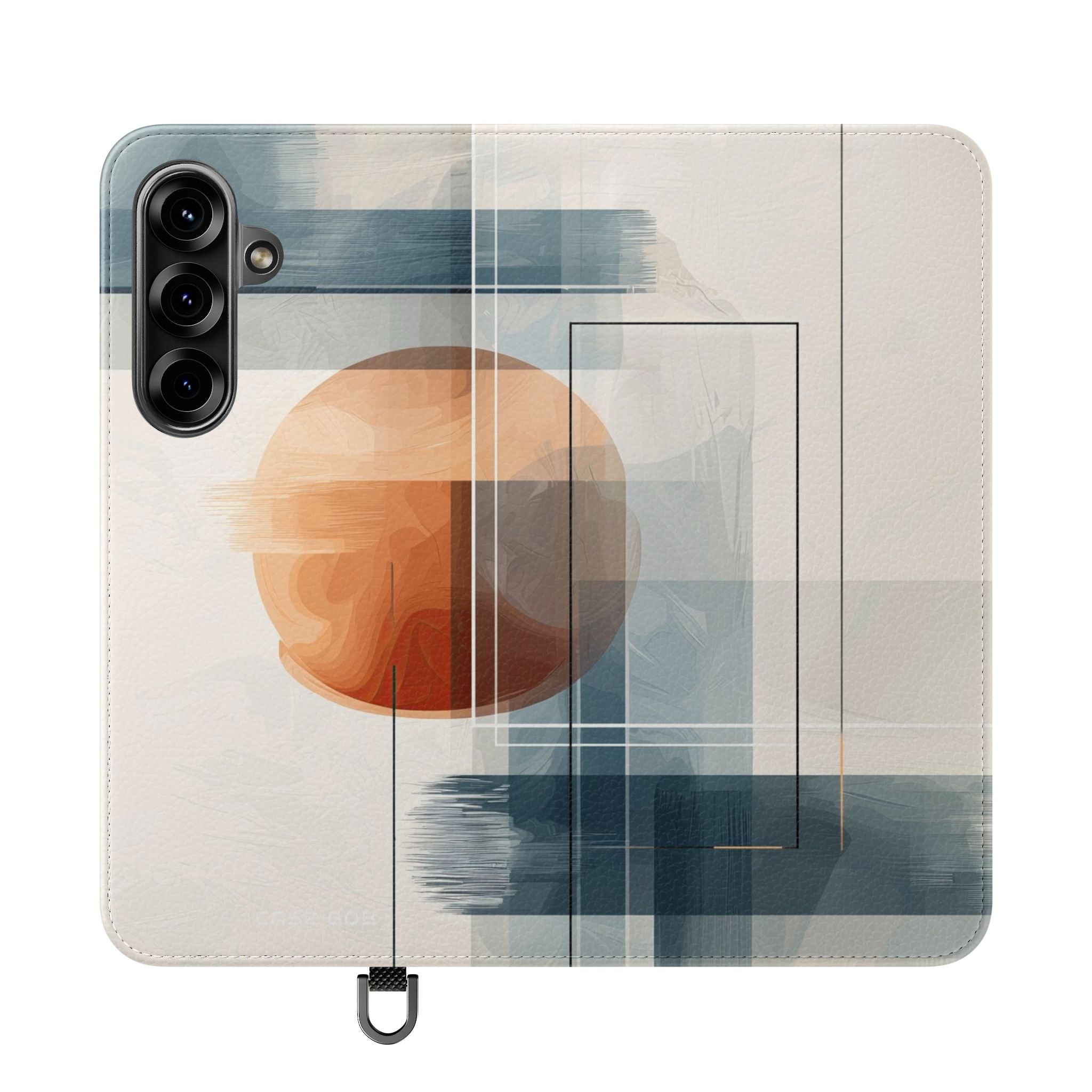 Amber Orbit - Samsung S25+ Case - Lompakko