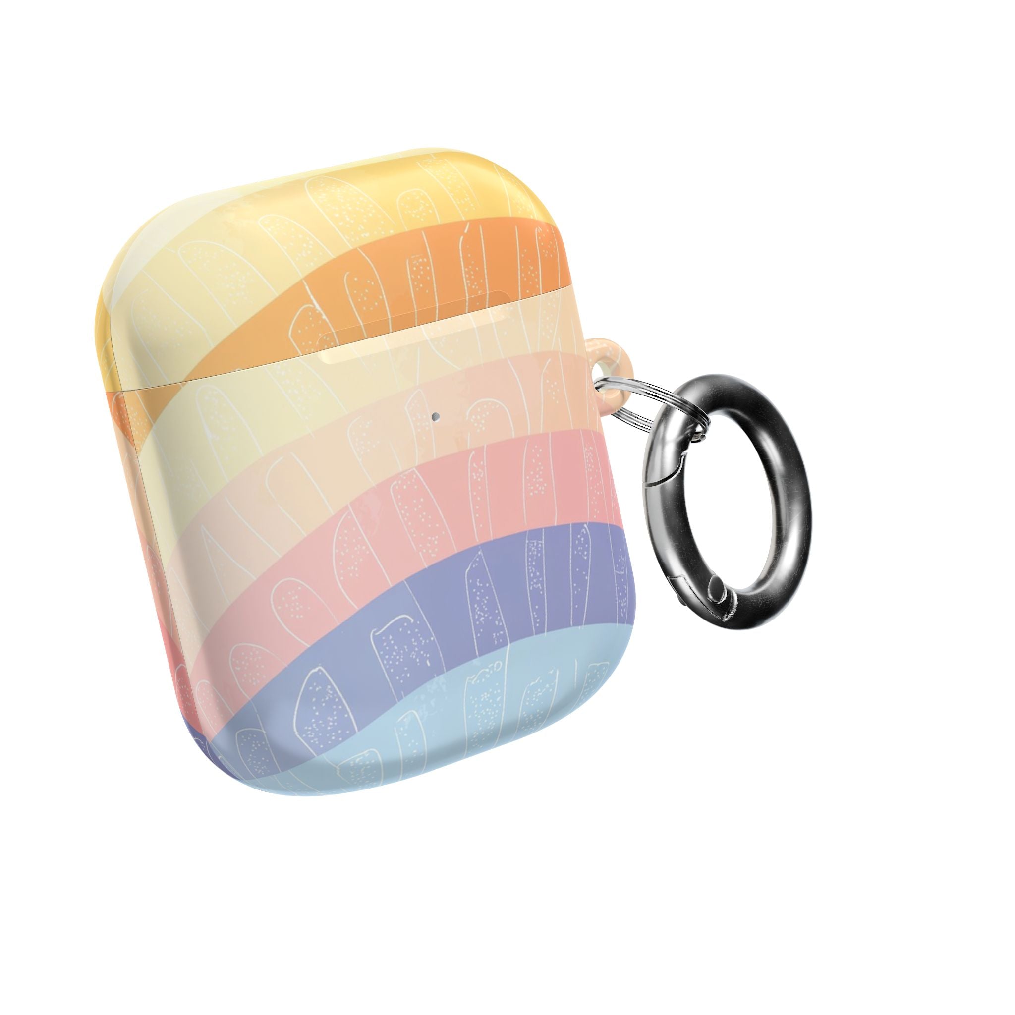 Pastelinen sateenkaaren hohde - AirPods Case