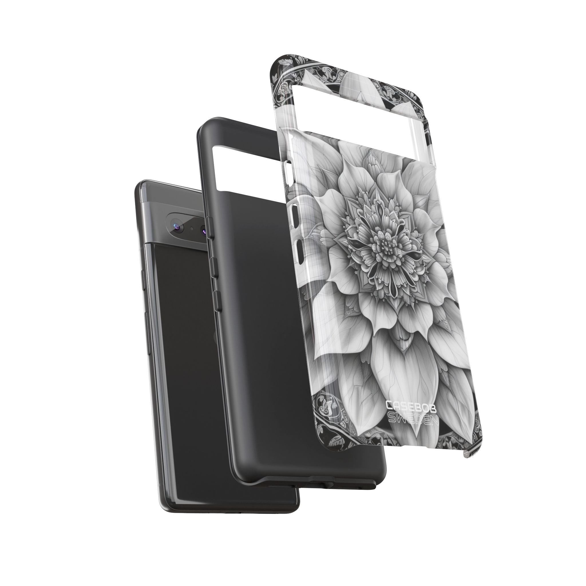 Cosmic Floral Mandala Google Pixel 7 - Tough