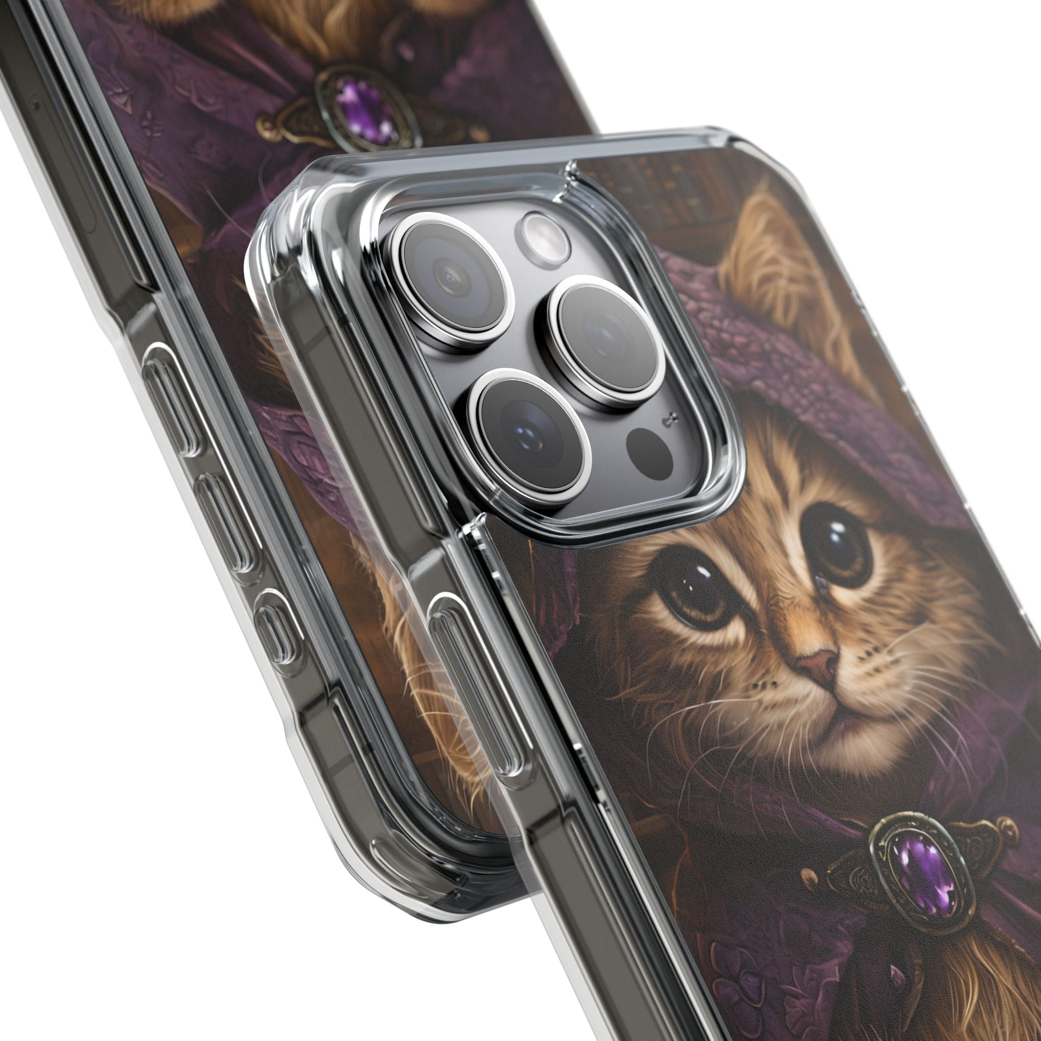 Mystical Wizard Cat iPhone Case - Impact