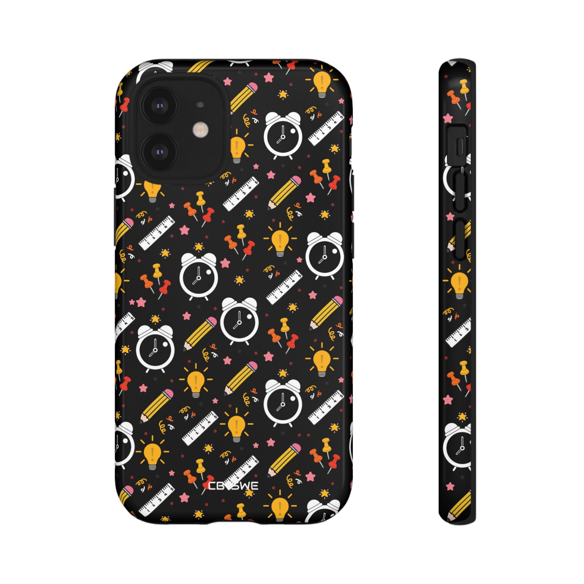 Bright Pencils Twirl - iPhone Case