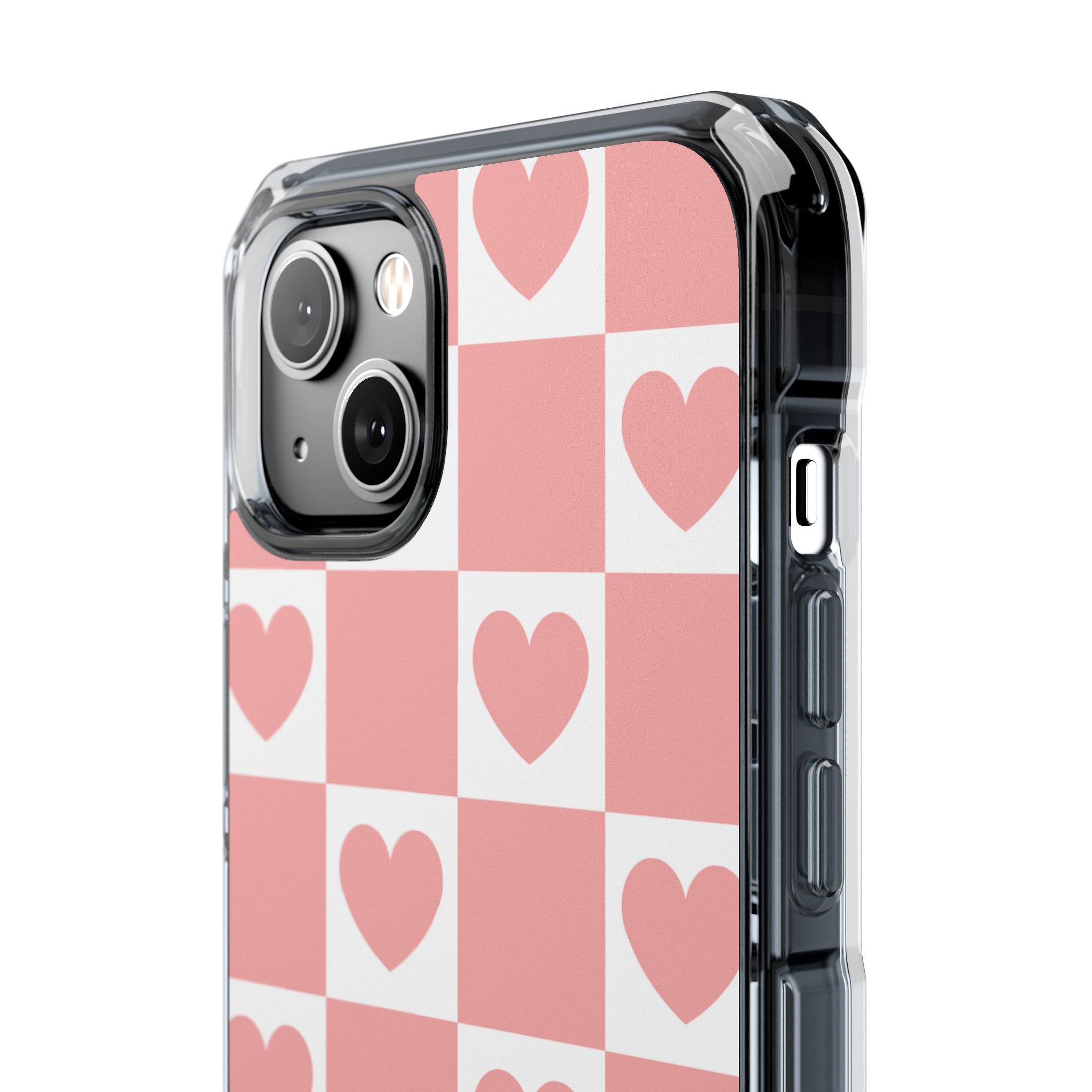 Love Checkered Harmony iPhone Case - Impact