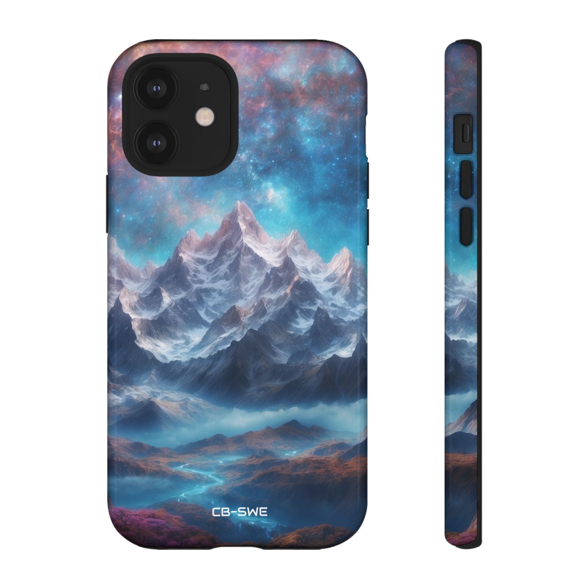 Celestial Mountains Rise - iPhone Case