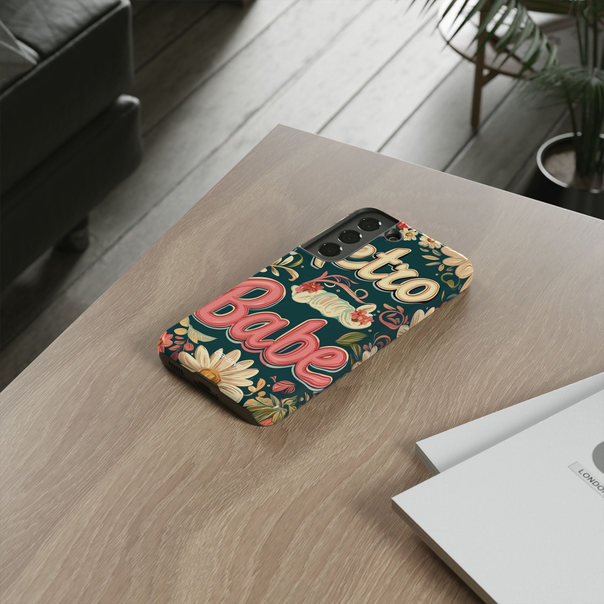 Floral Curves Embrace - Samsung Case