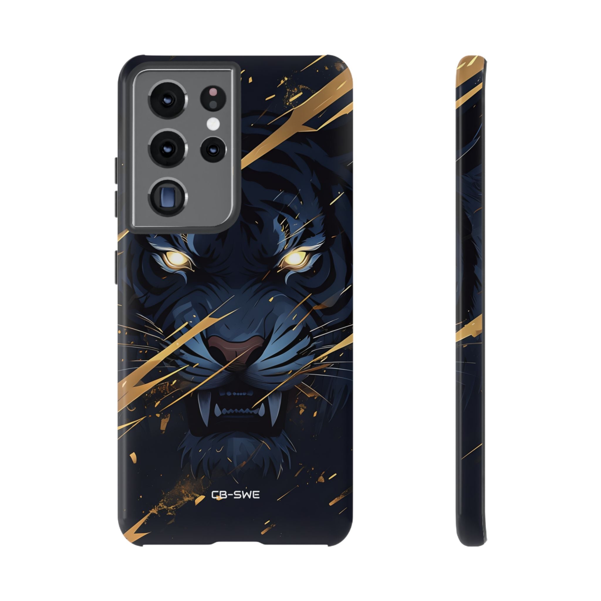 Tiger's Glowing Gaze - Samsung Case