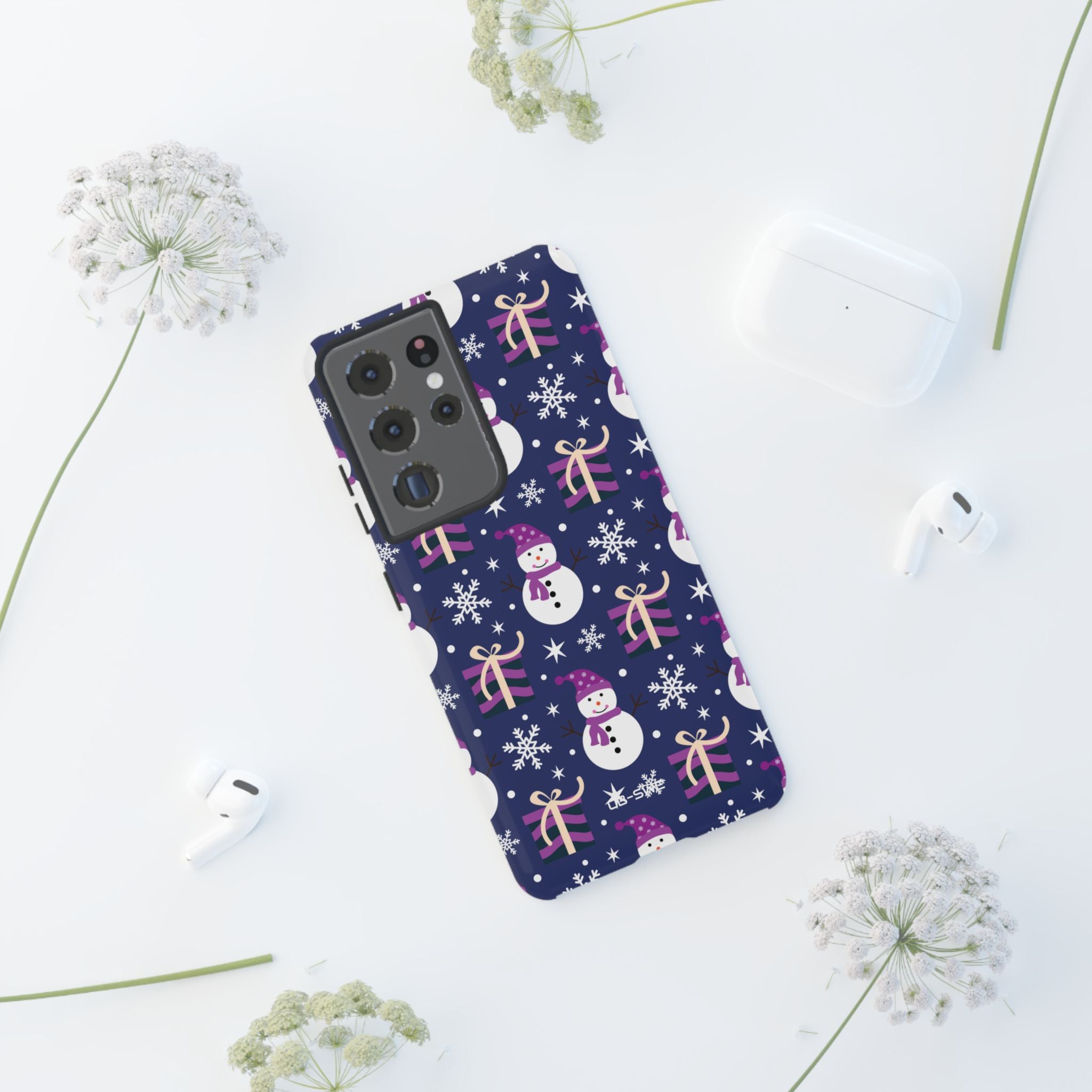 Snowmen Gift Giving - Samsung Case