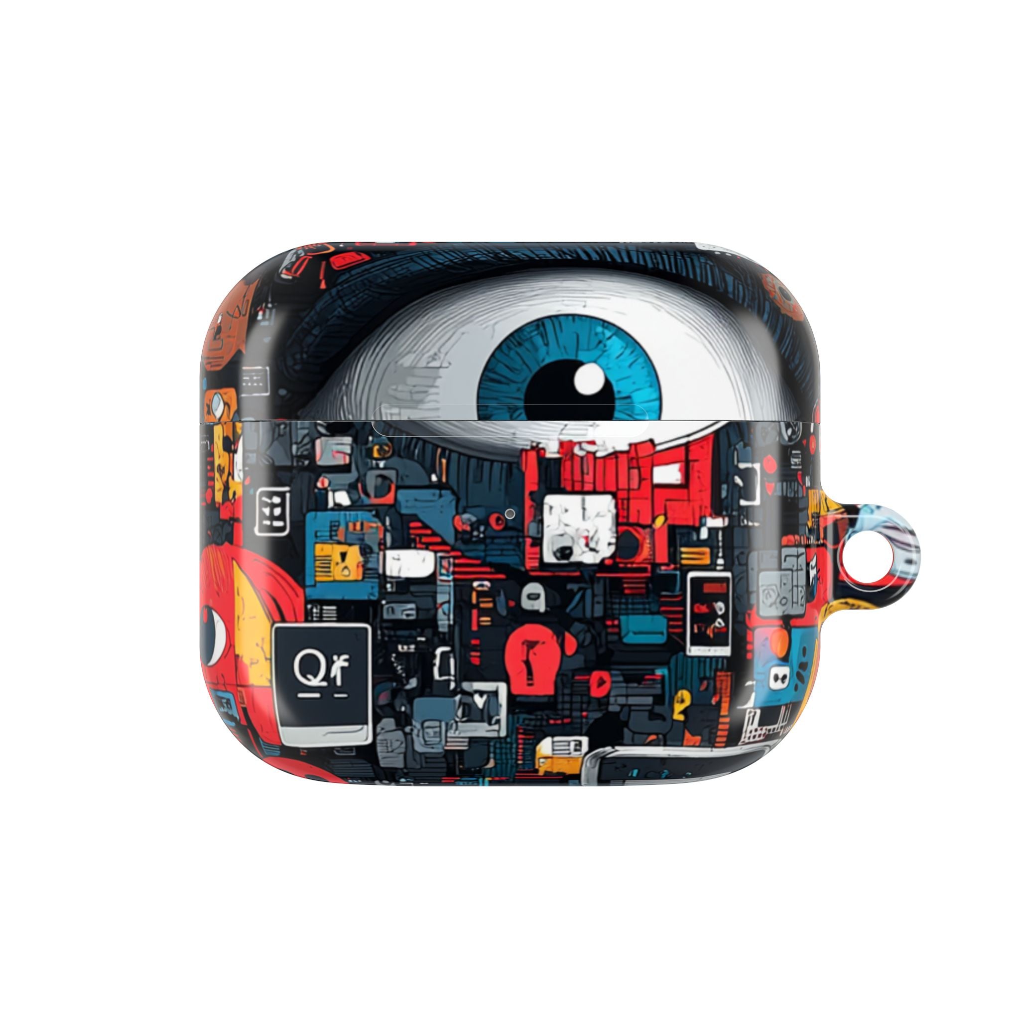 Sininen katse mosaiikki - AirPods Case