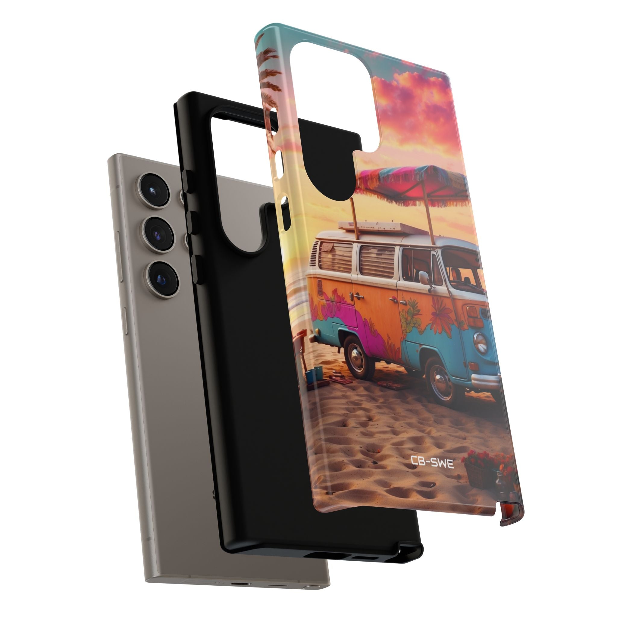 **Van Rests at Shore** - Samsung Case