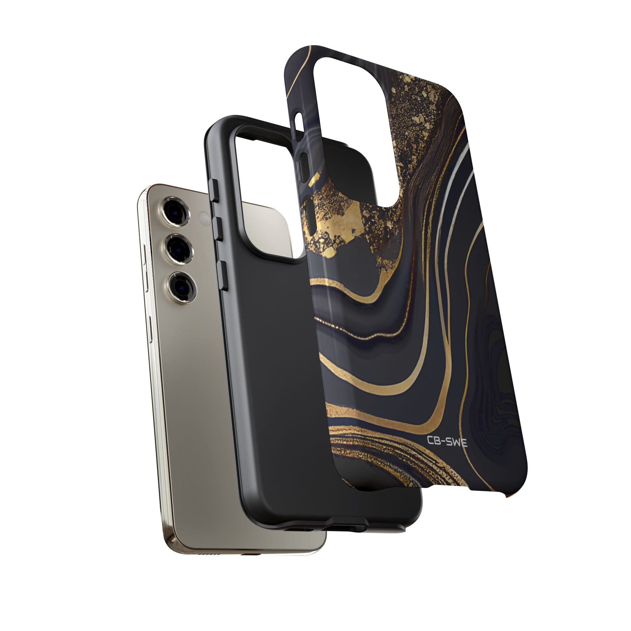 Elegant Gold Streams - Samsung Case