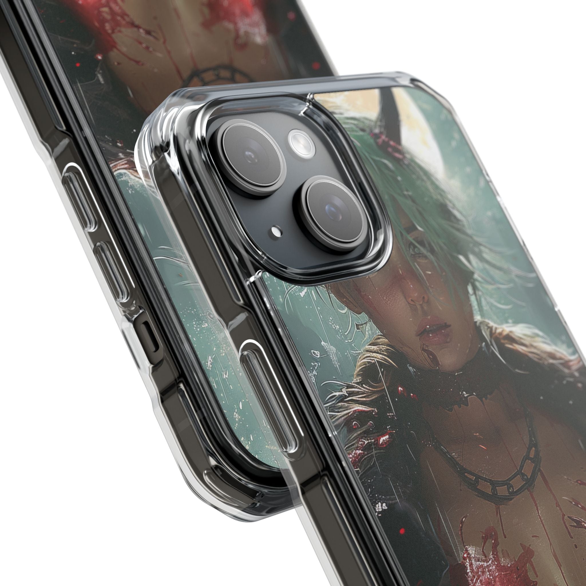 Moonlit Horned Beauty iPhone 15 - Impact Clear+