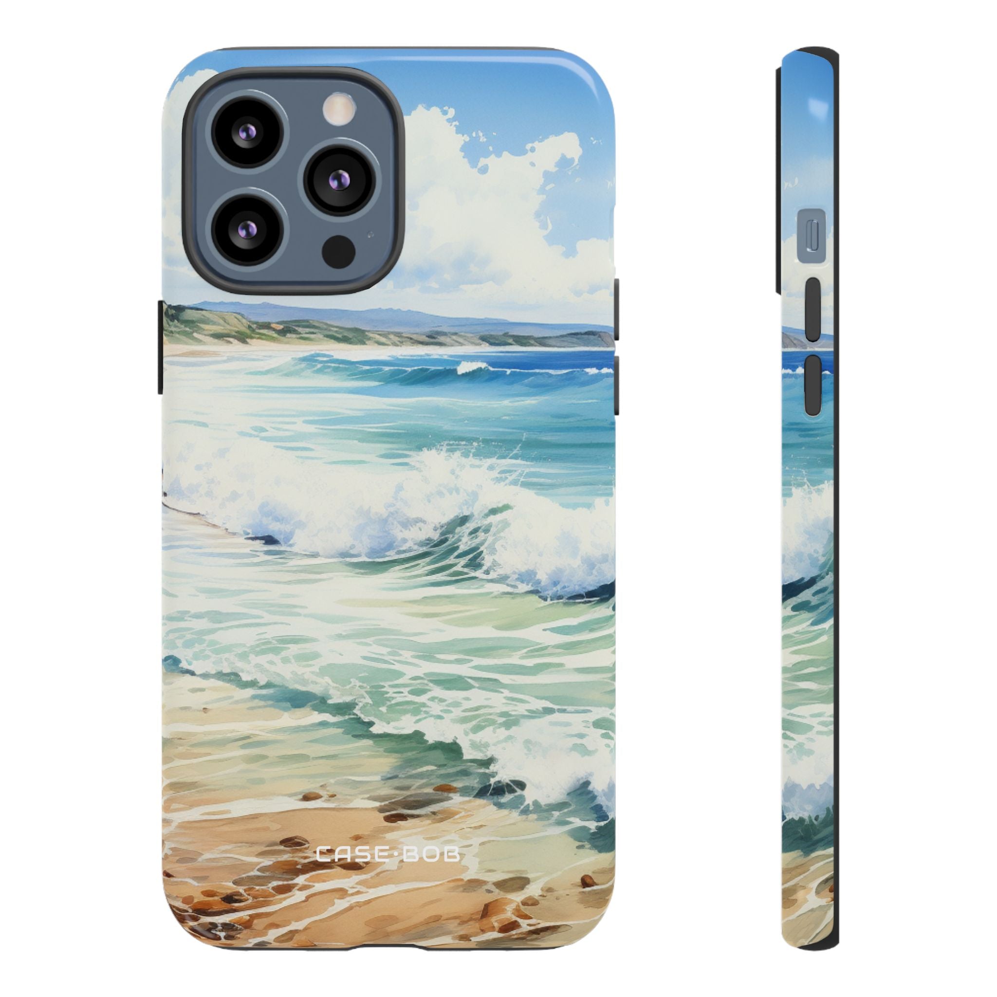 Foamy Wave Breeze iPhone 13 Pro Max Case - Tough