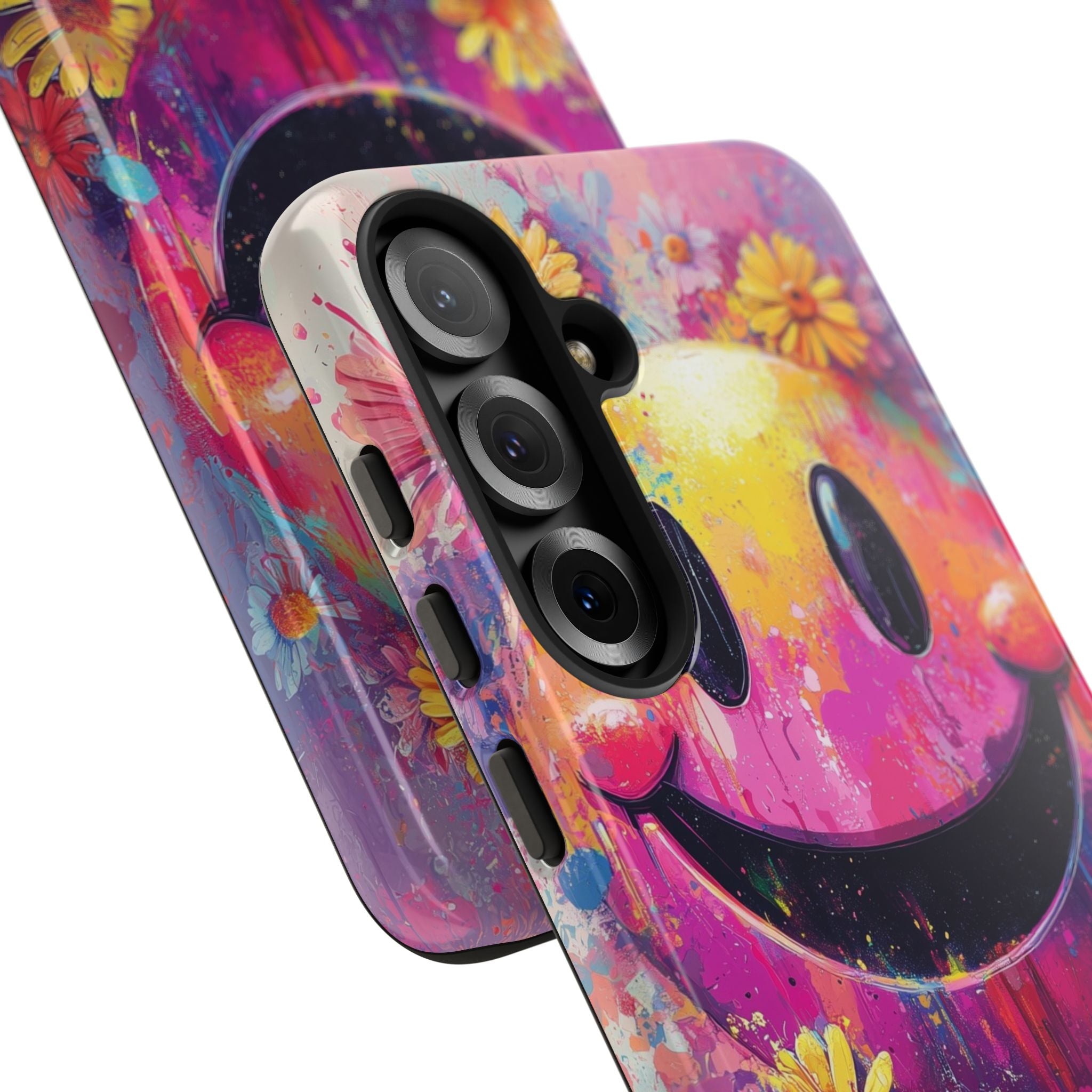 Smiley Bloom Samsung S25 Plus Case - Tough