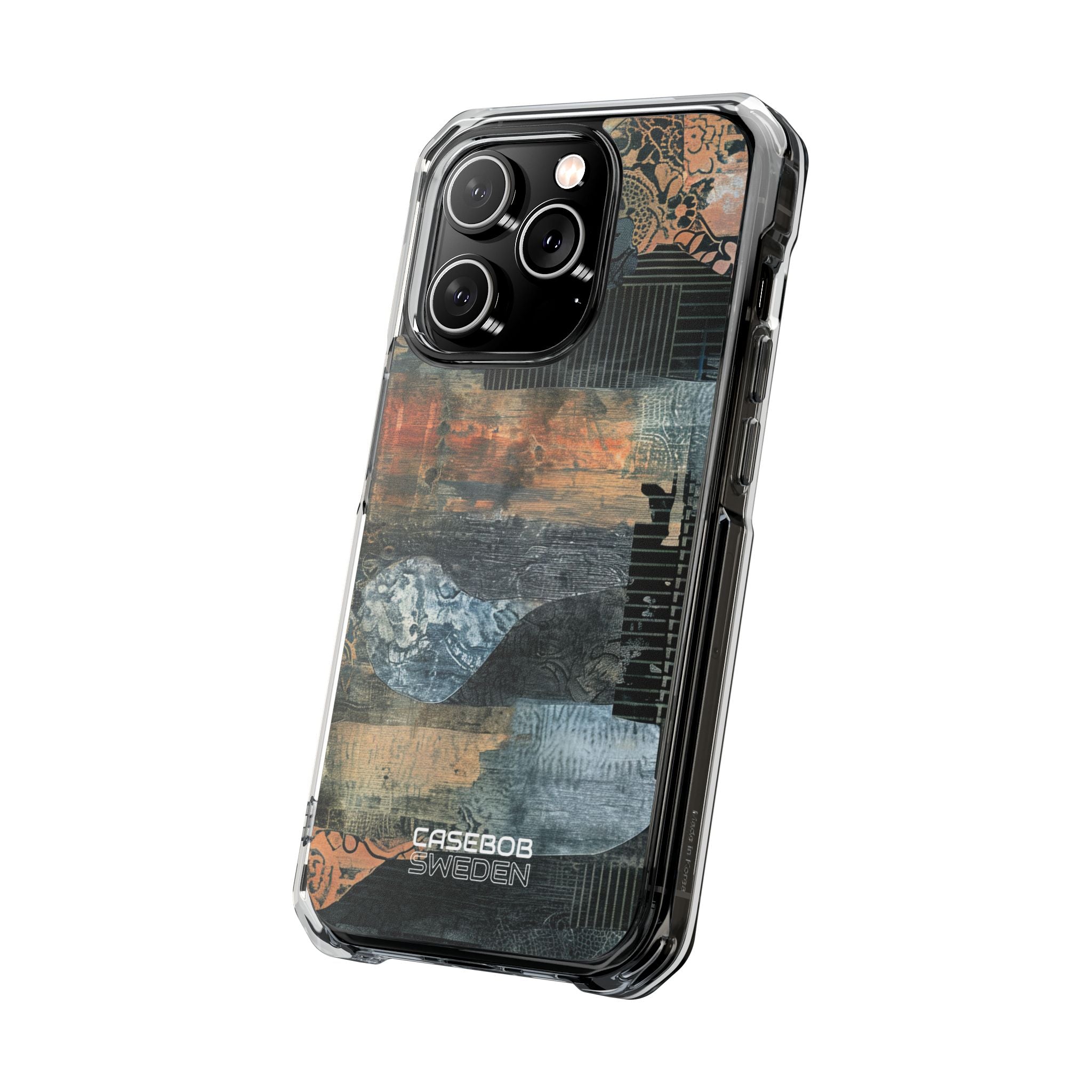 Rust Bloom Tangle iPhone 14 - Impact Clear+