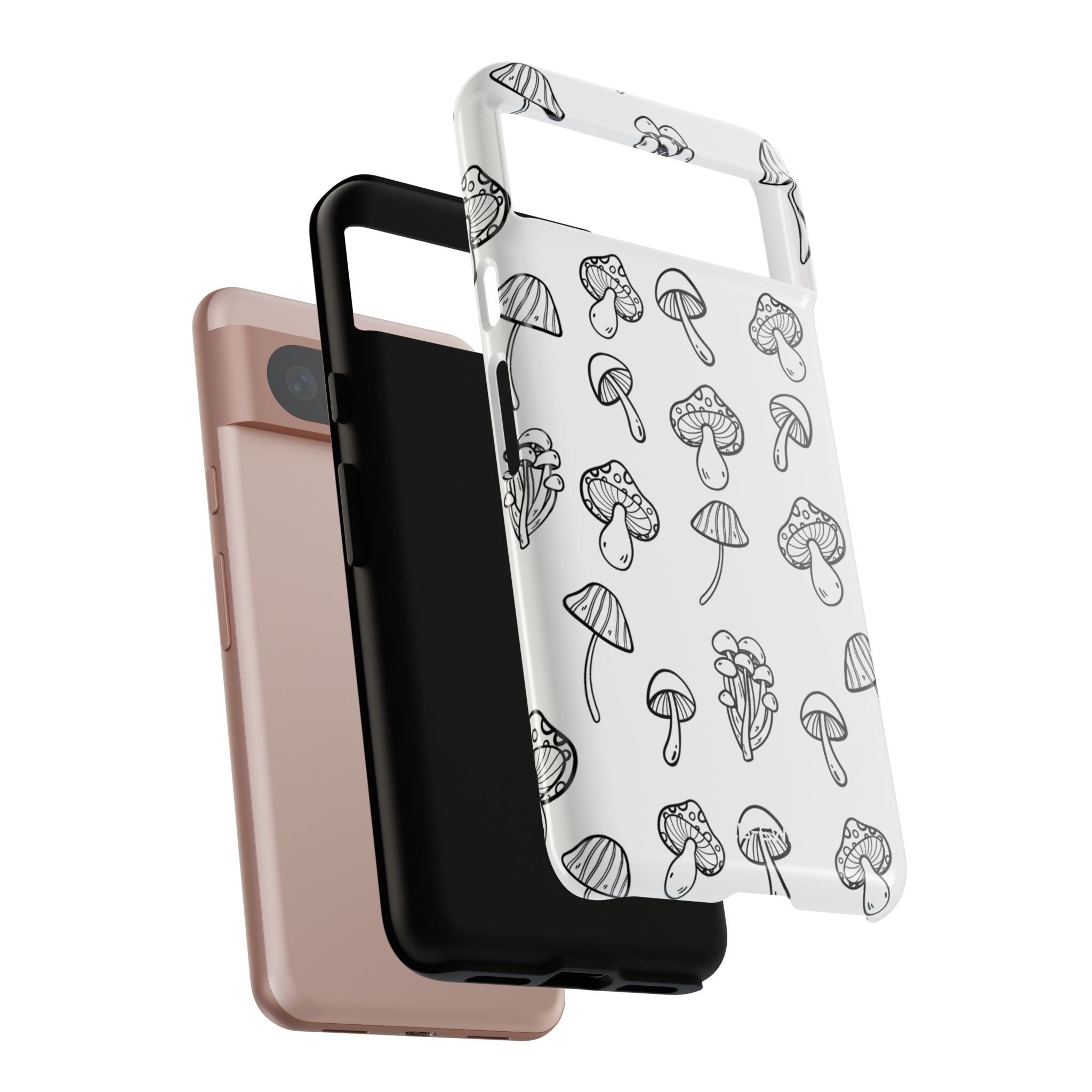 Mushroom Line Play - Google Pixel Case