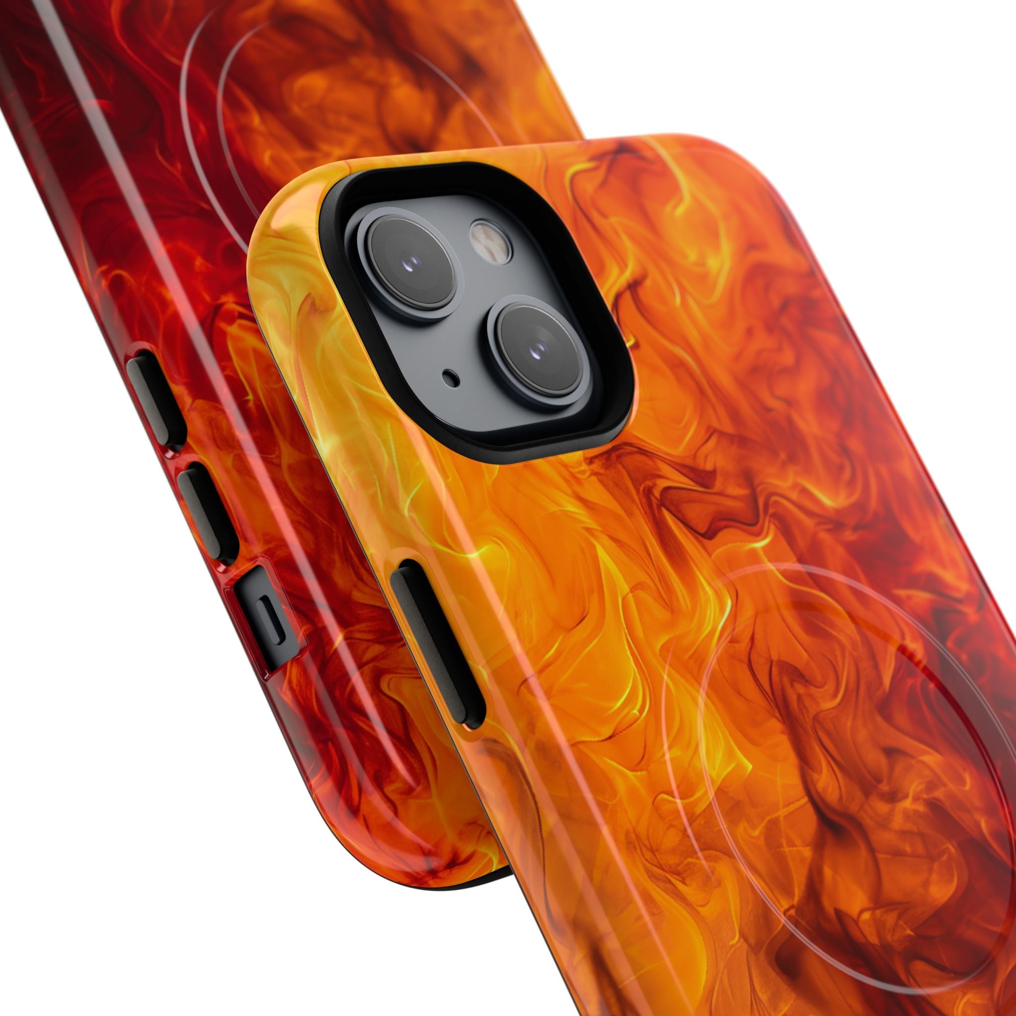 Flaming Energy Swirl iPhone 14 - Tough+