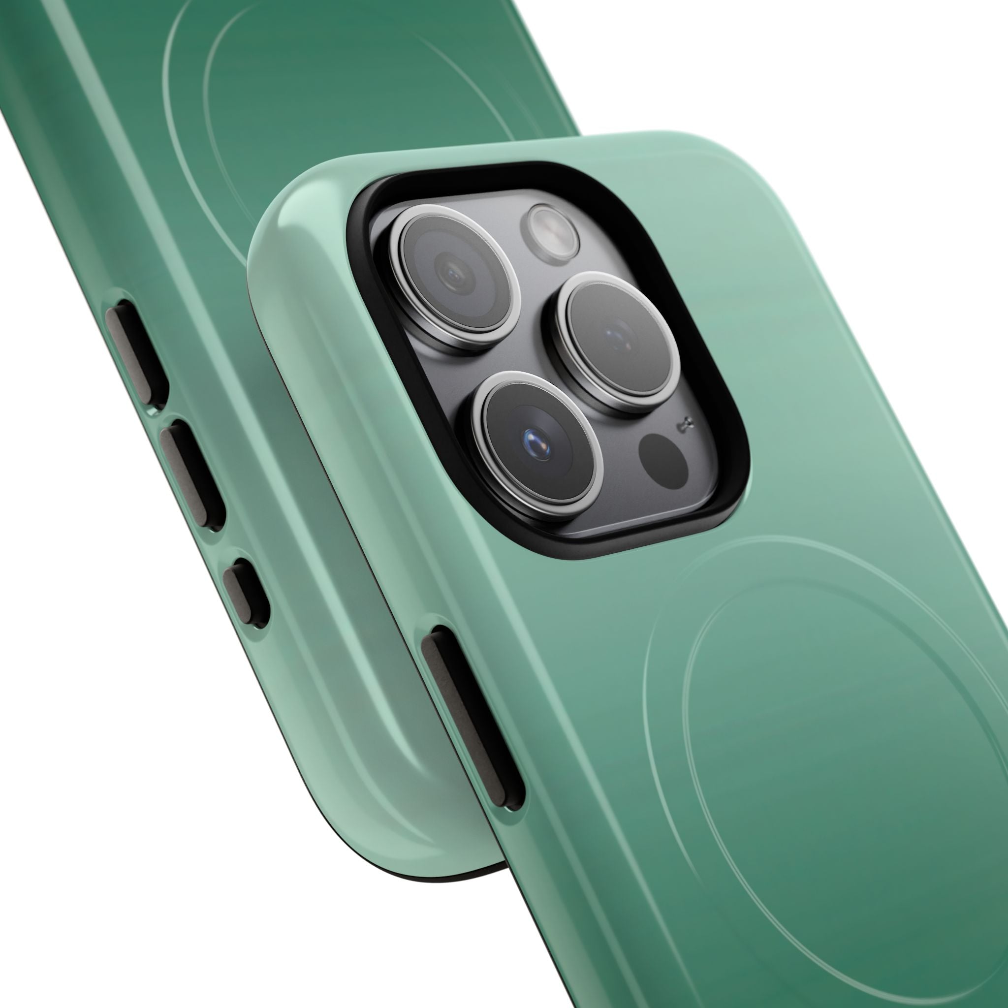 Teal Horizon Layers iPhone 15 - Tough+