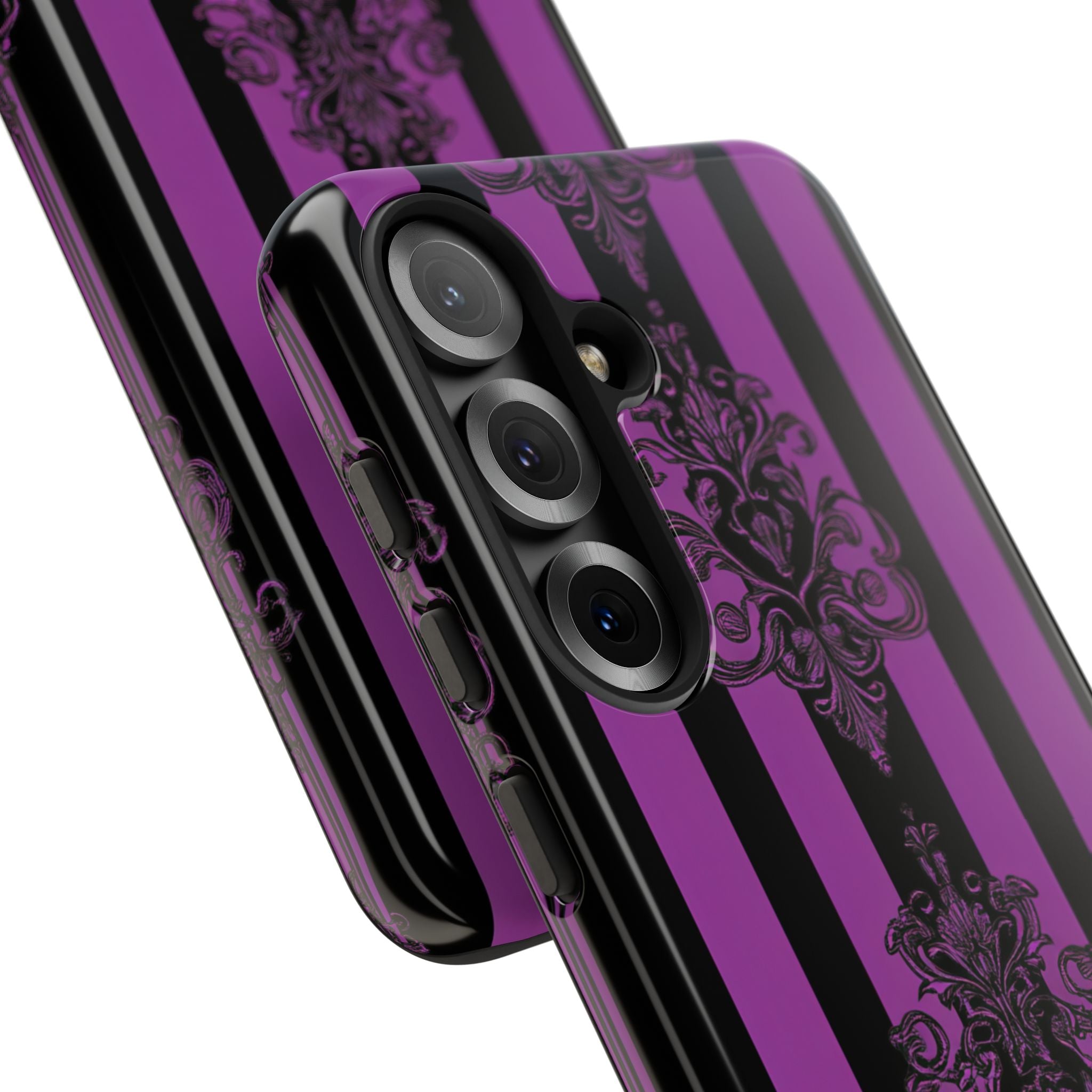 Damask Elegance Purple Samsung S25 Case - Tough