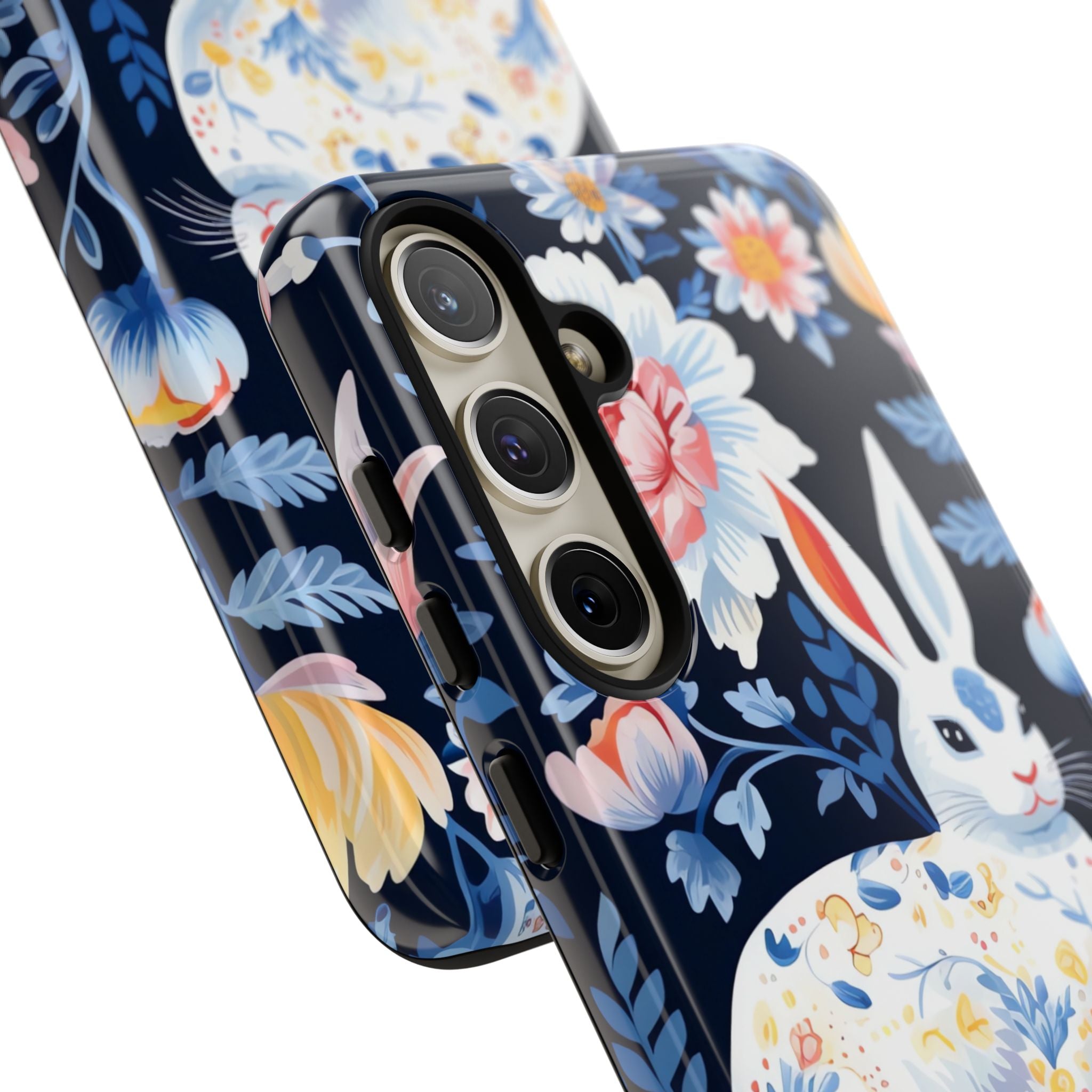 Floral Rabbit Dances - Samsung Case