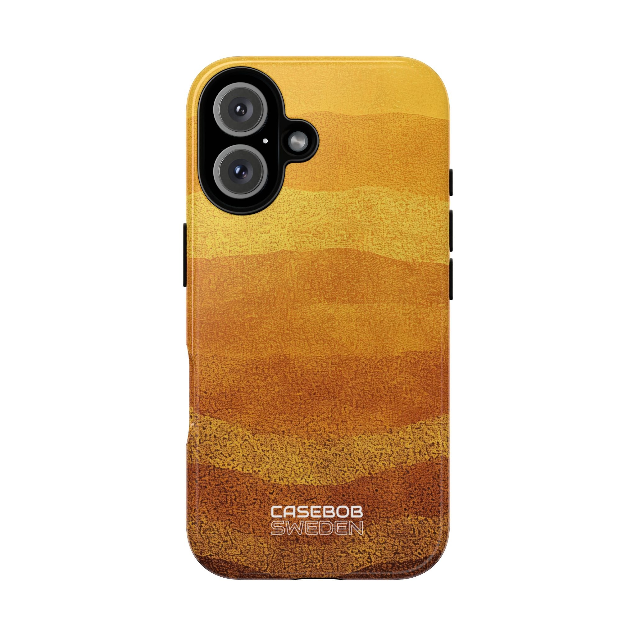 Golden Horizon Layers iPhone 16 - Resistente