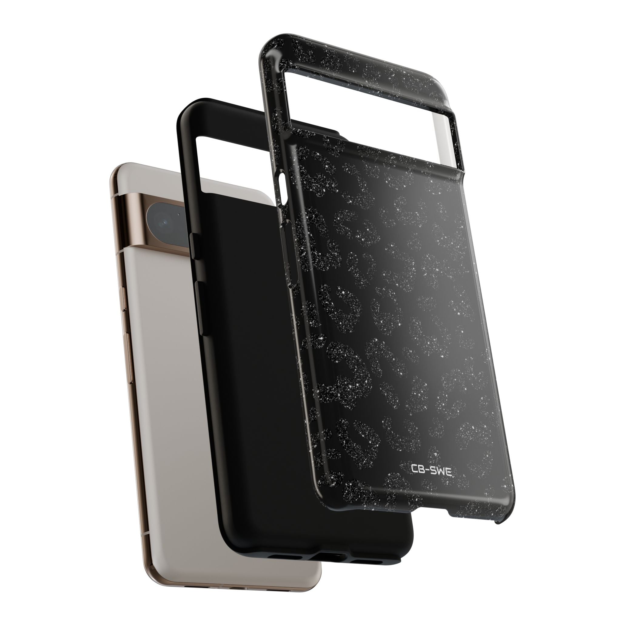 Glittery Leopard Elegance - Google Pixel Case