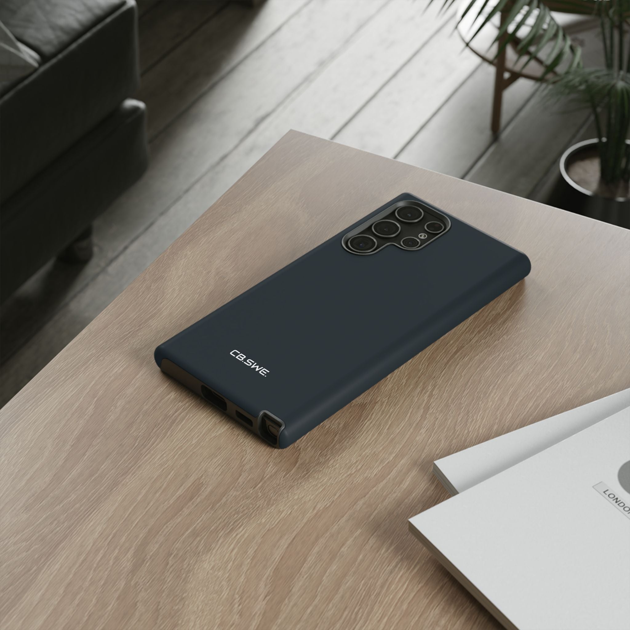 Gunmetal Samsung Case - Tough