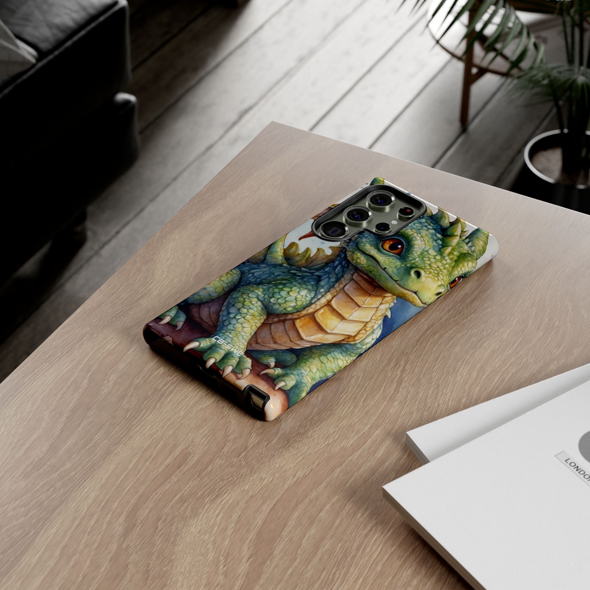 Green Dragon Smiles - Samsung Case