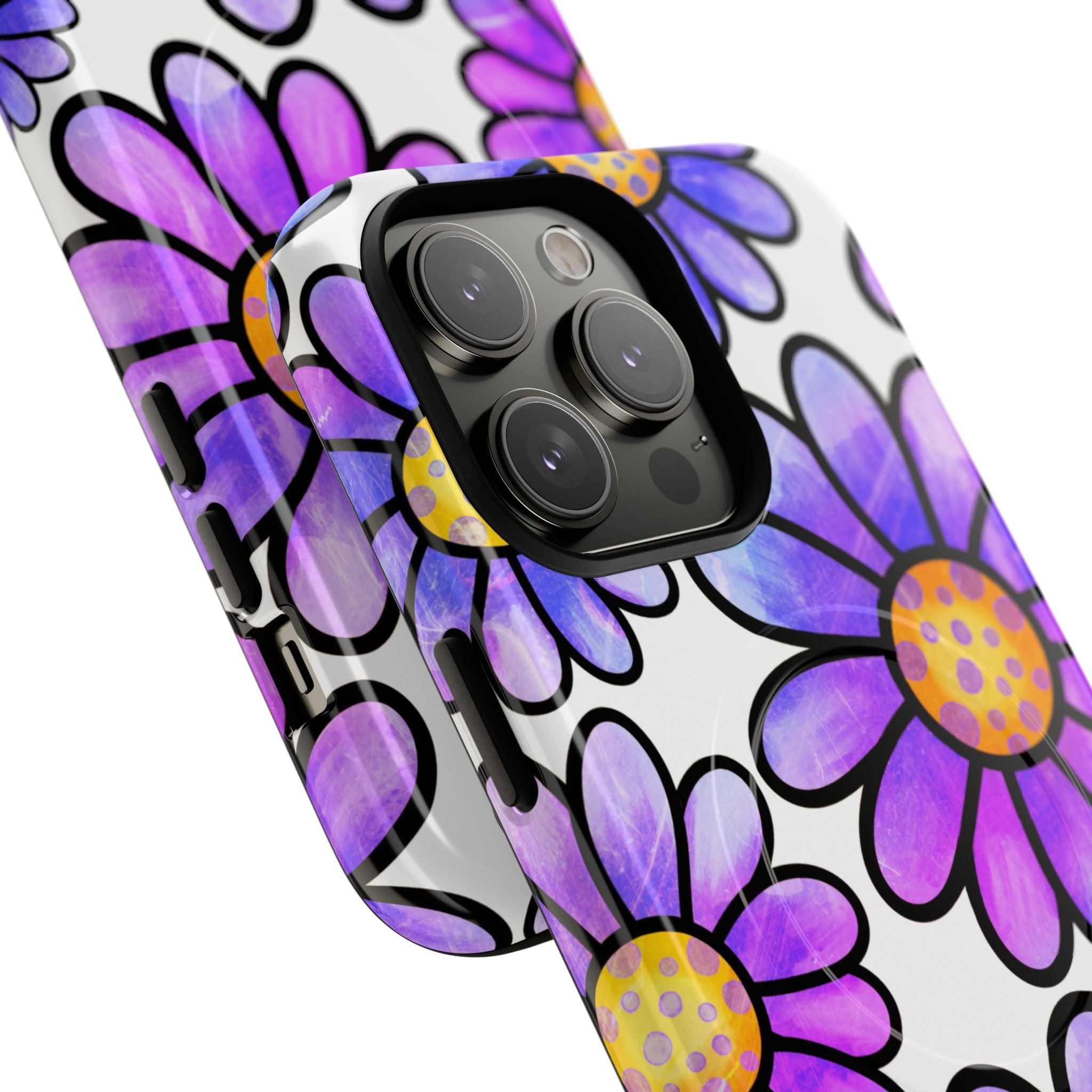 Polka Dot Blooms iPhone 14 Pro Max Case - Tough+