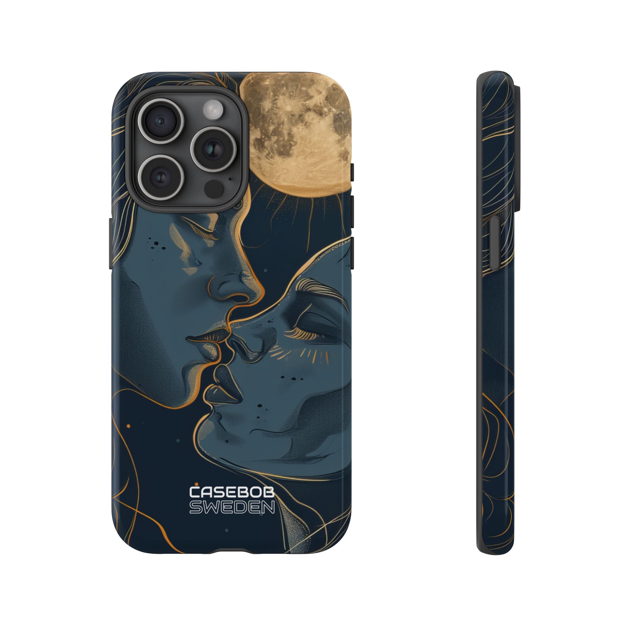 Moonlit Lovers Whisper iPhone 15 - Tough