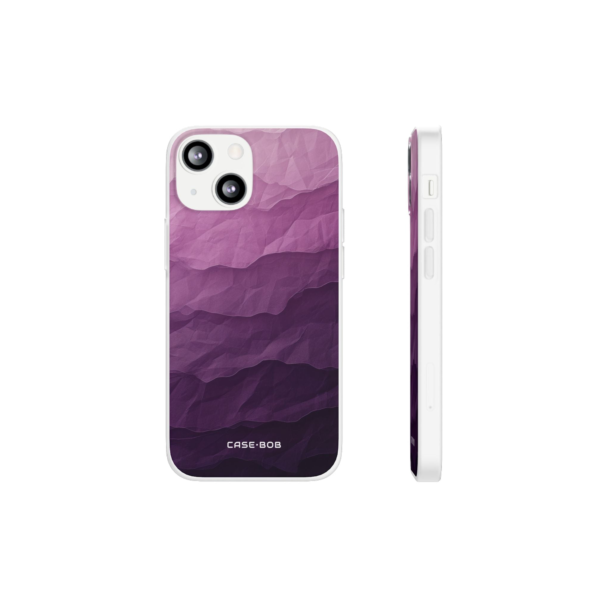 Purple Wave Layers iPhone 13 mini Case - Soft