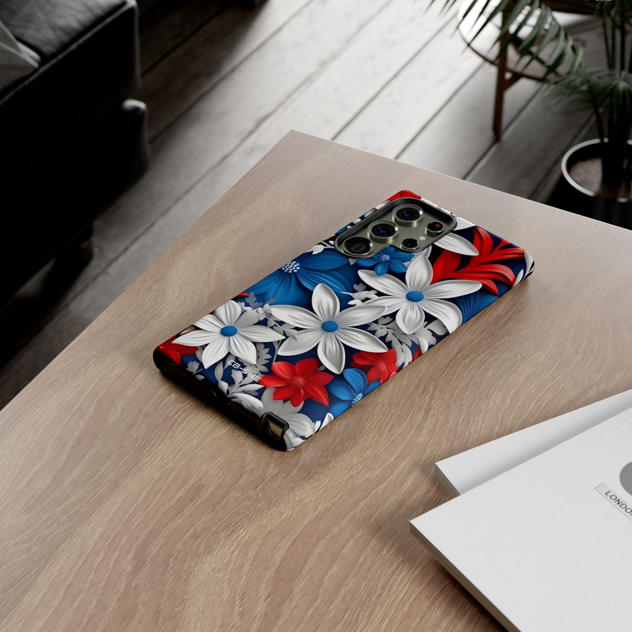 Floral Sculpture Blooms - Samsung Case