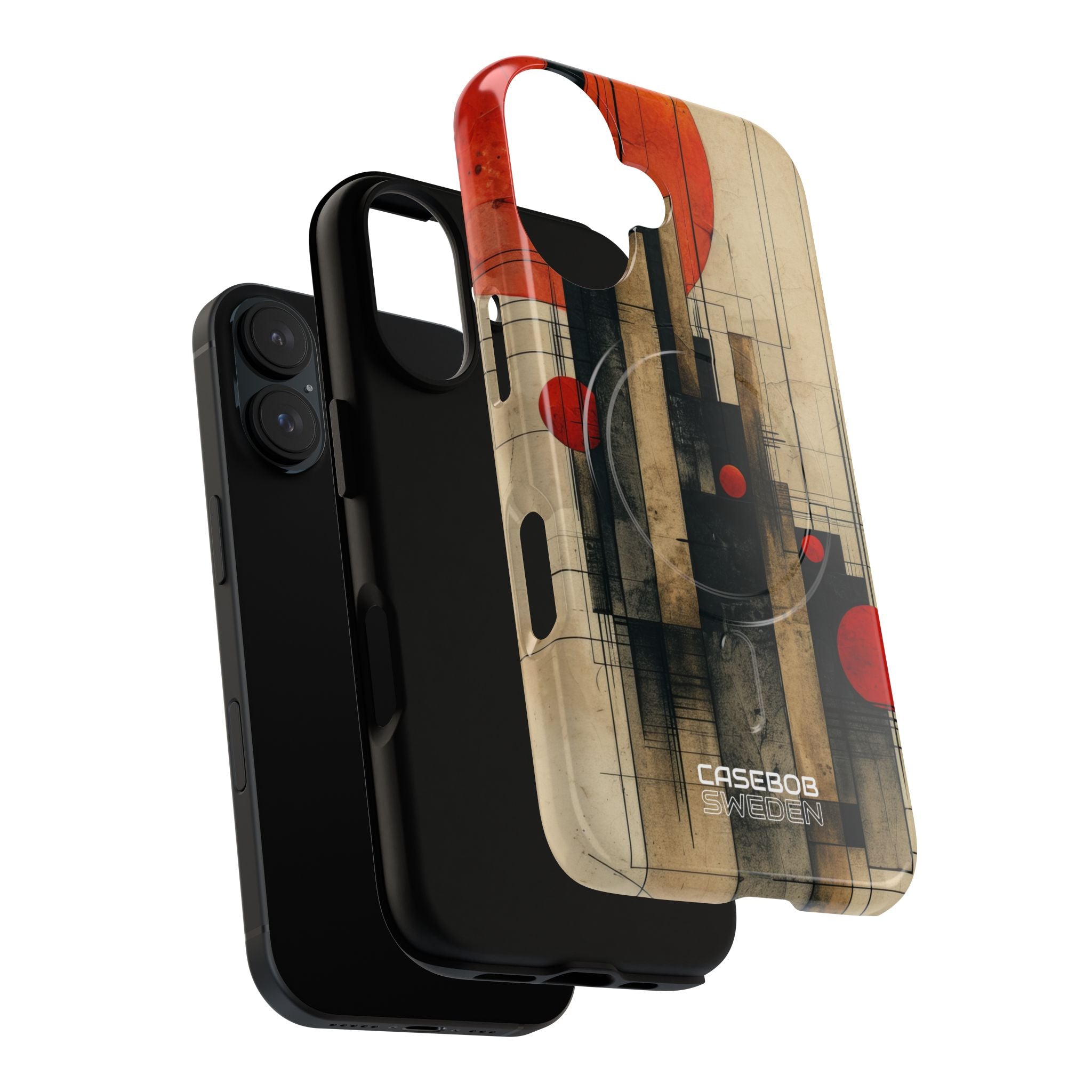 Geometric Cityscape Essence iPhone 16 - Tough+