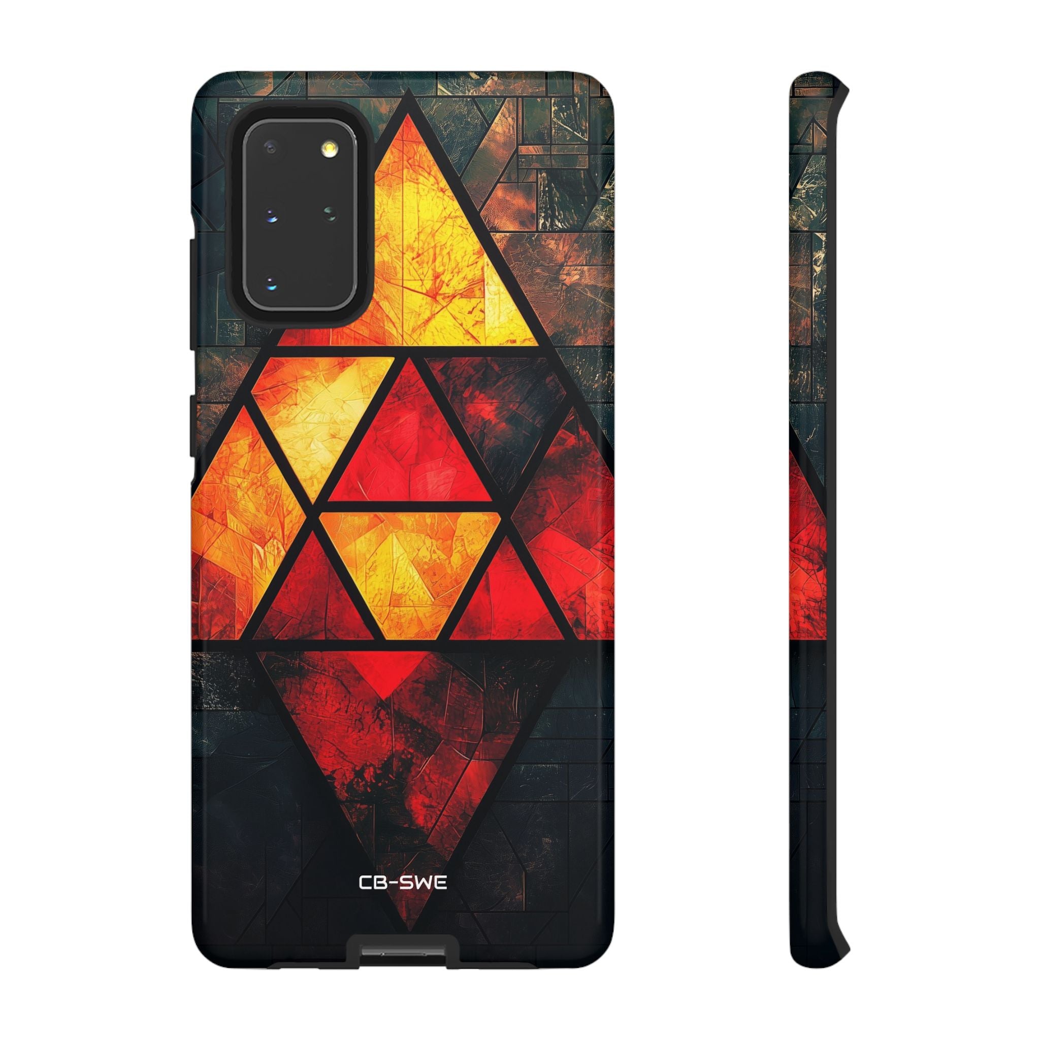 Triangles Illuminate Warmth - Samsung Case