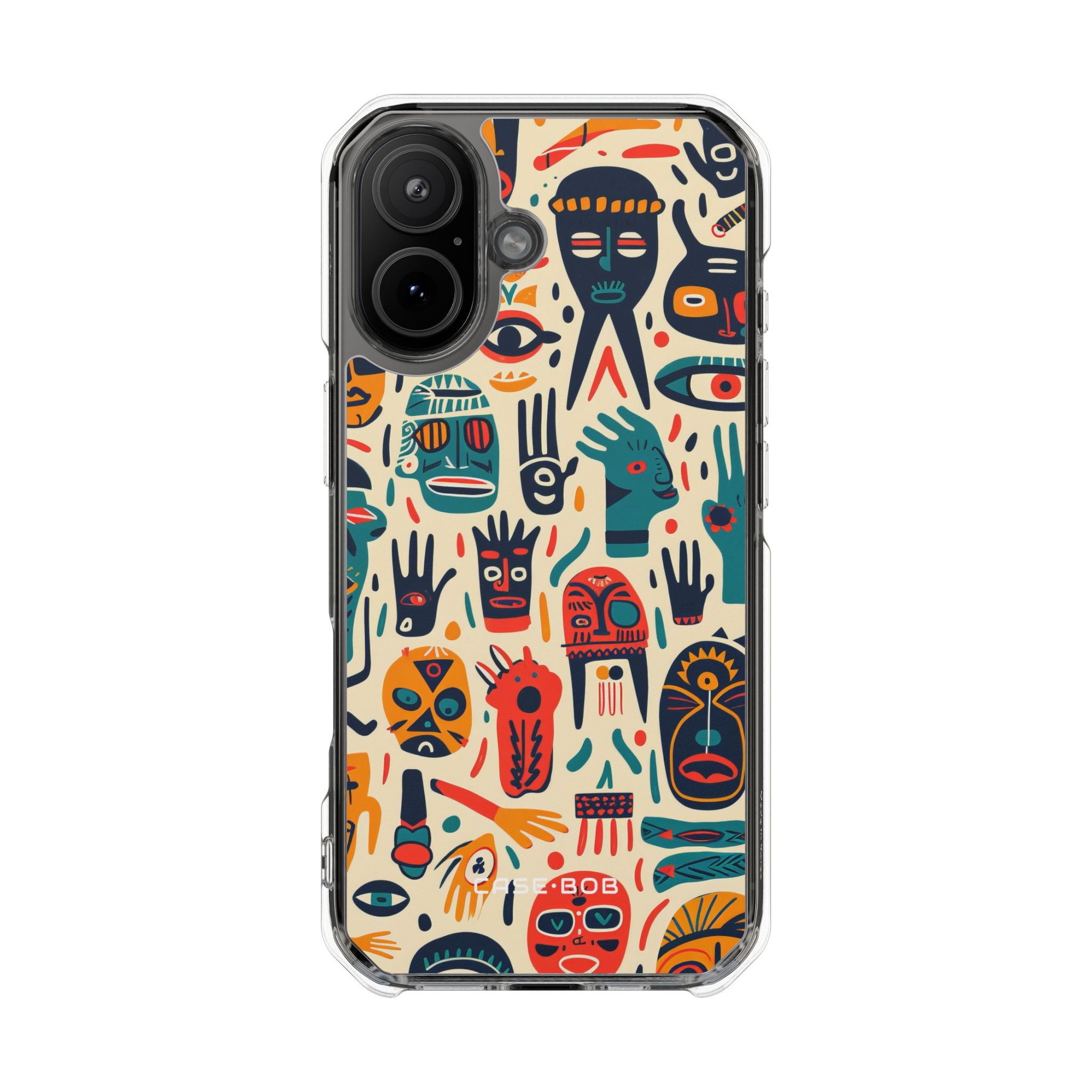 Faces Mosaic iPhone 17 Cover - Impact