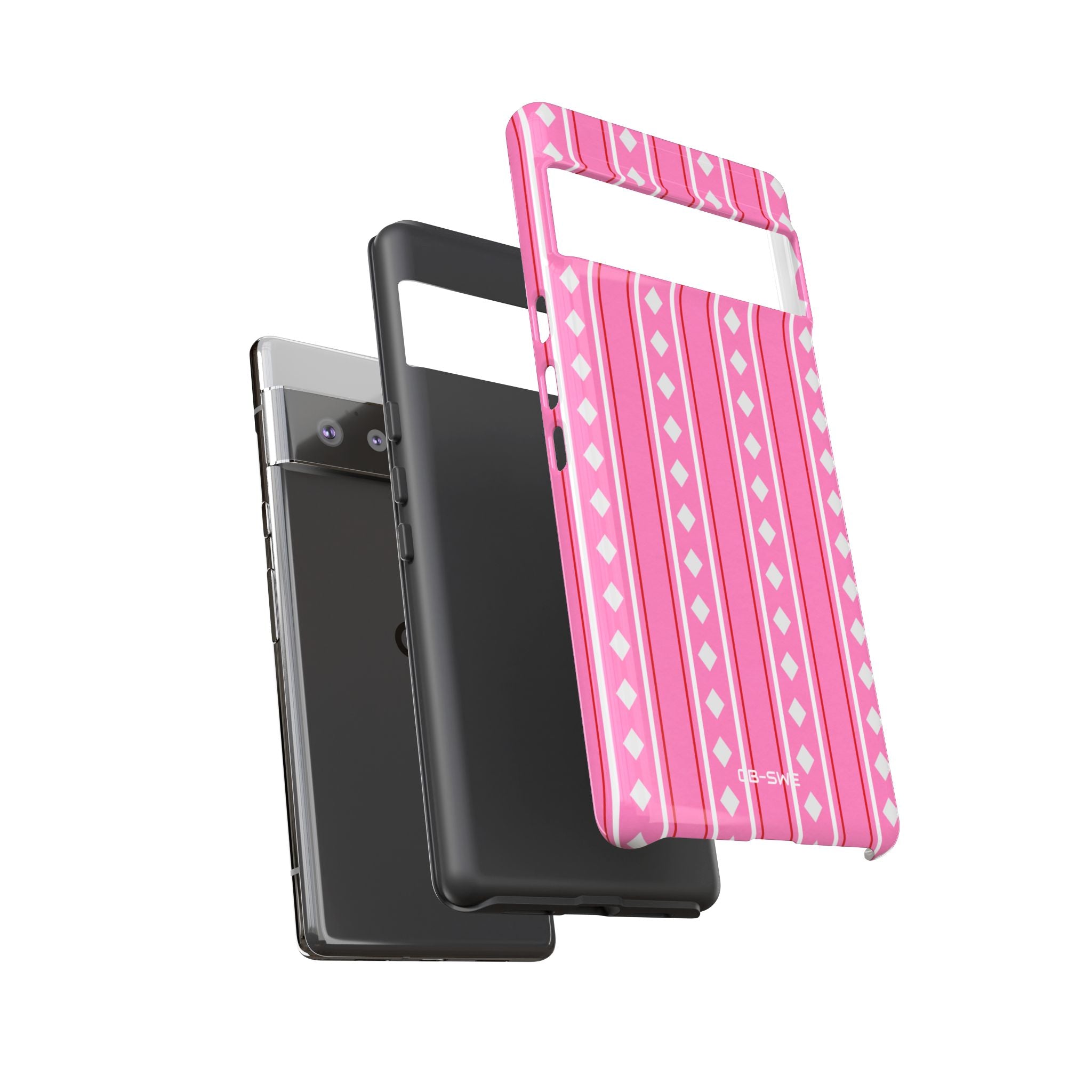 Pink Diamonds Symmetry - Google Pixel Case