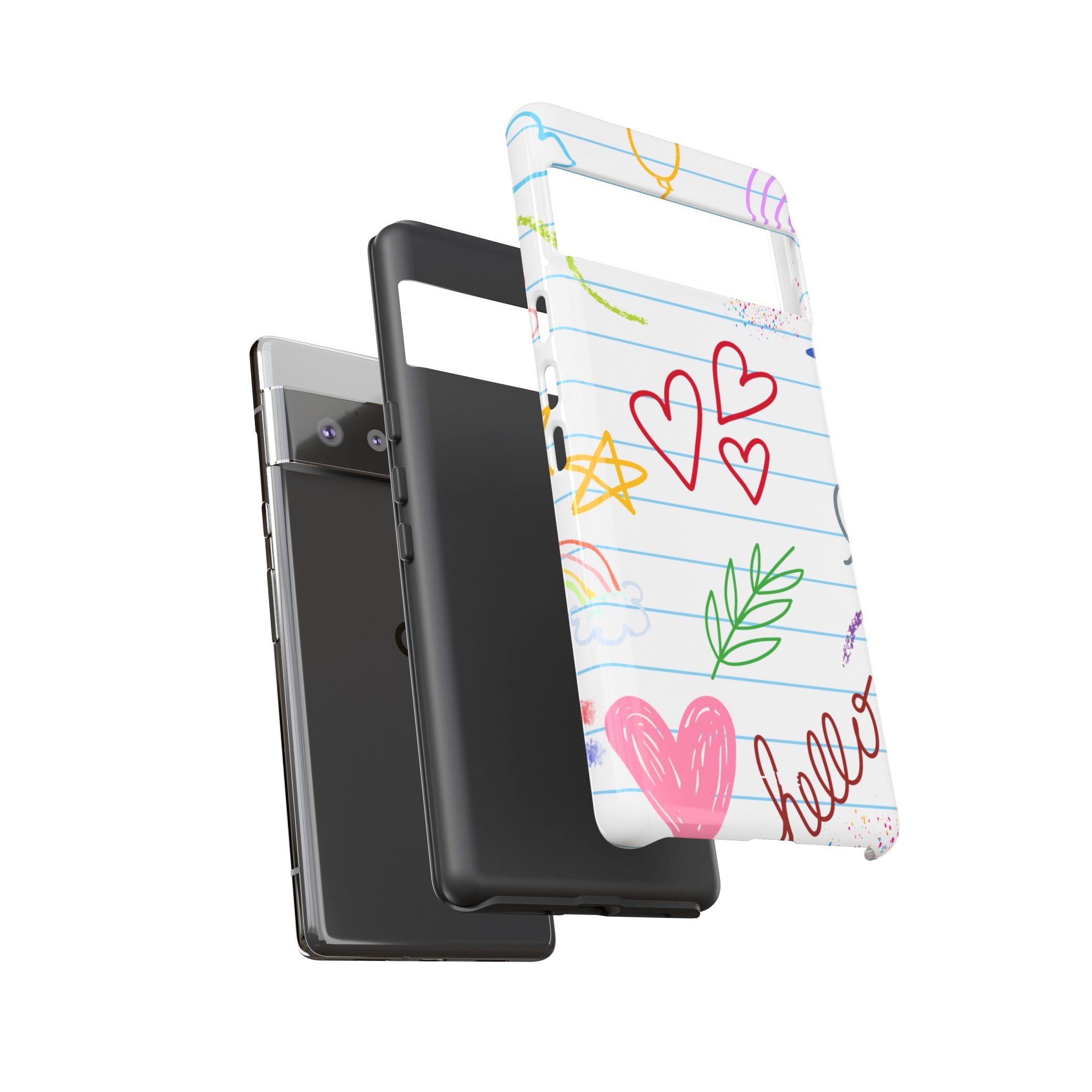 Hearts Dance Happily - Google Pixel Case