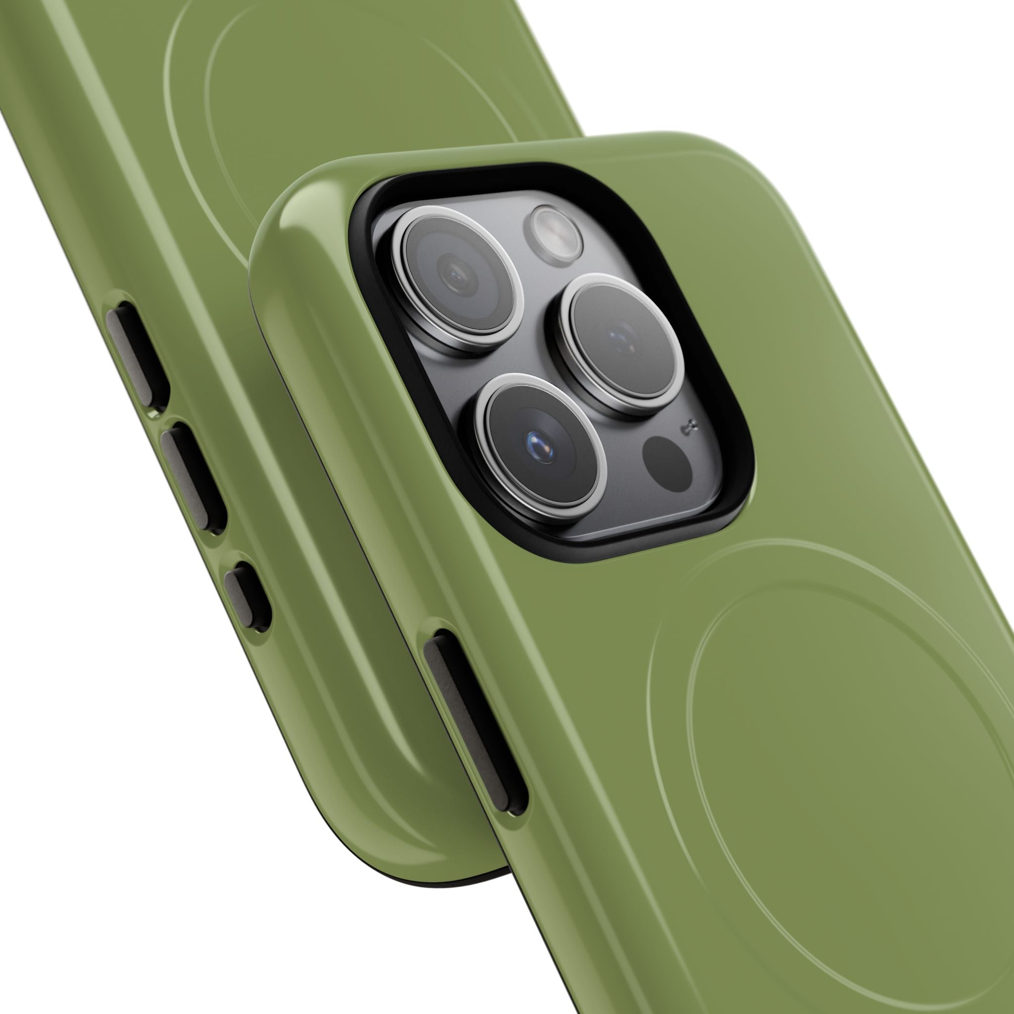 Moss Green iPhone 15 - Tough+