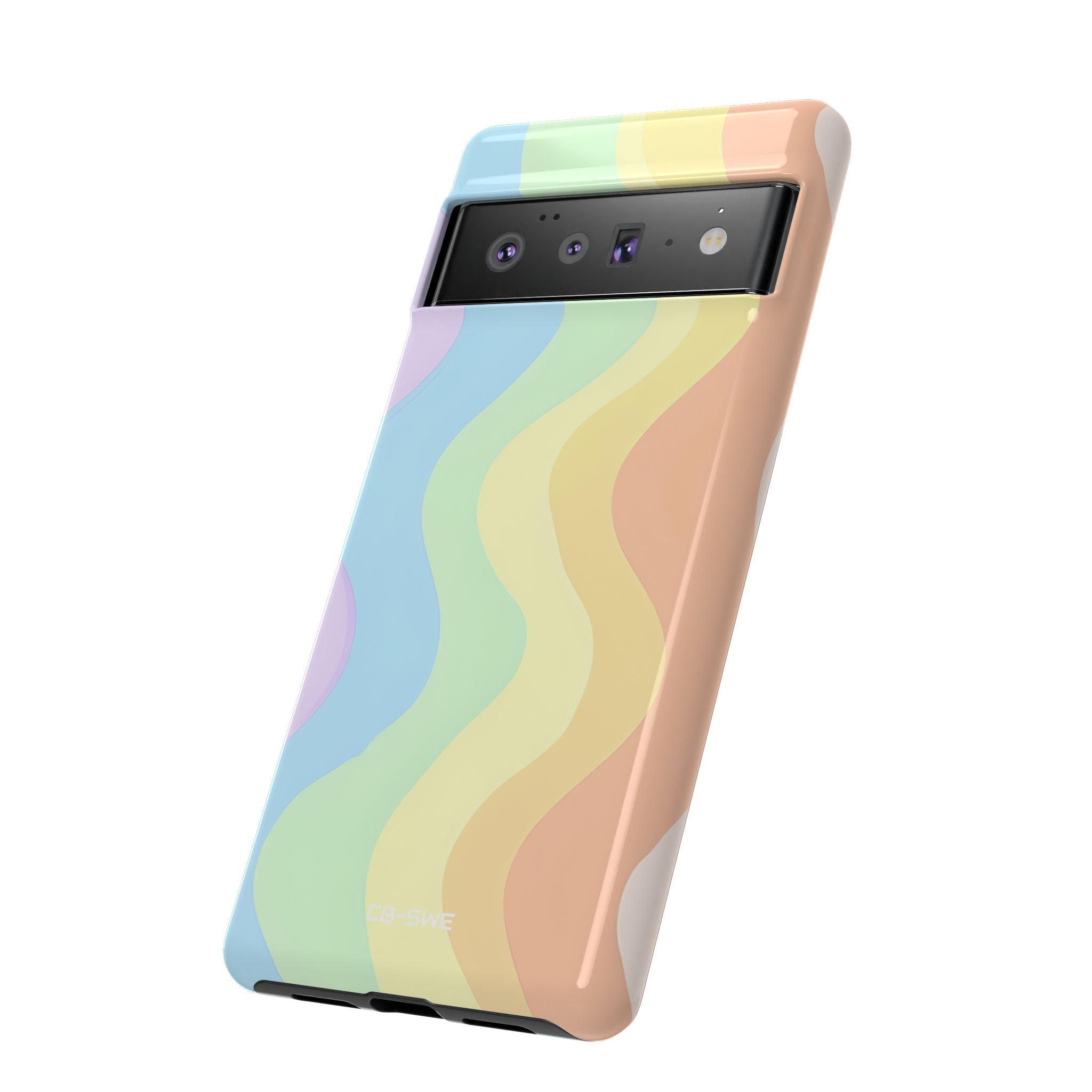 Pastel Waves Flow - Google Pixel Case