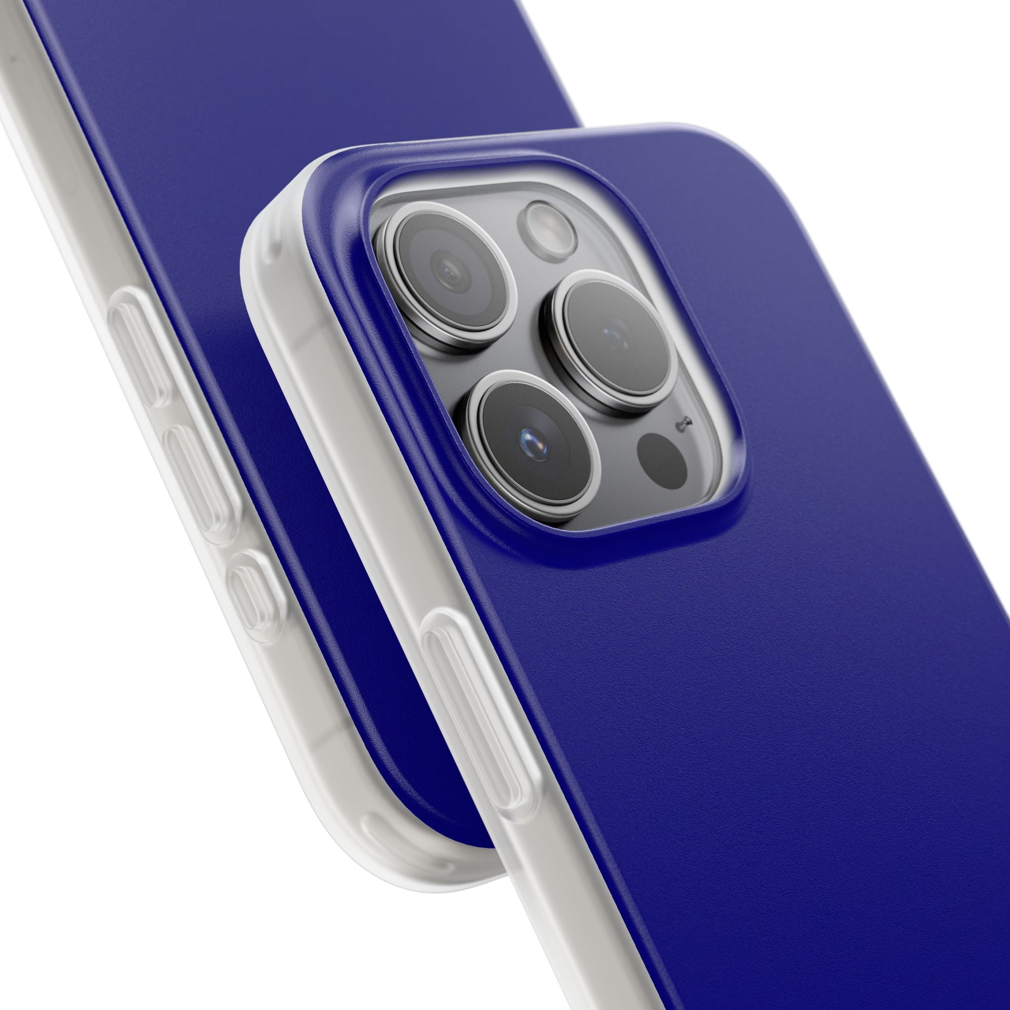 Marineblaue iPhone-Hülle – Flexi