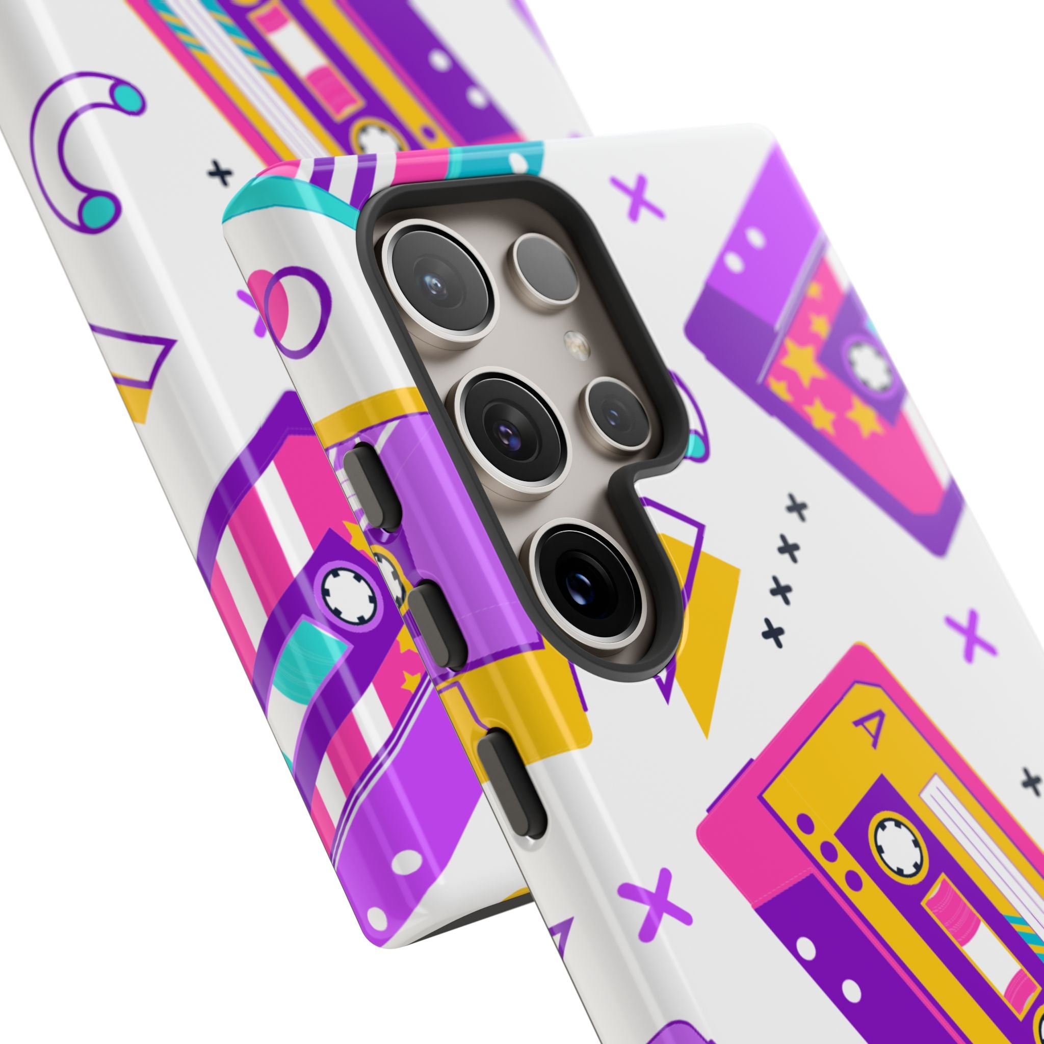 Retro Cassette Chaos - Samsung Case