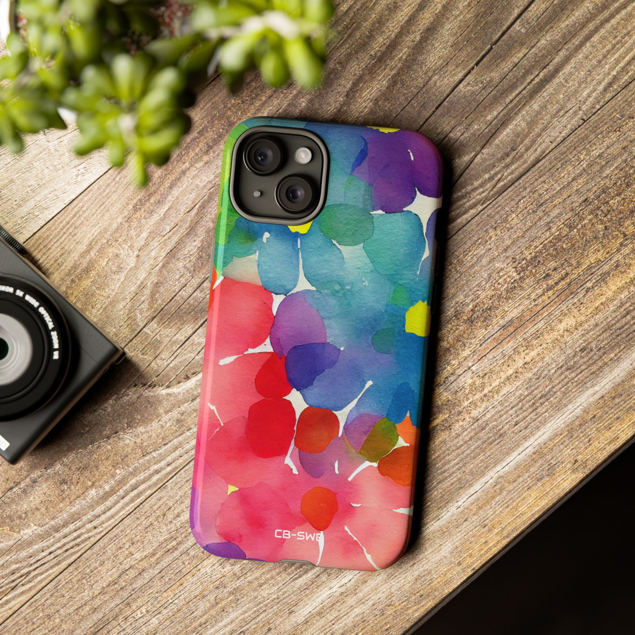 Fluid Color Petals - iPhone Case