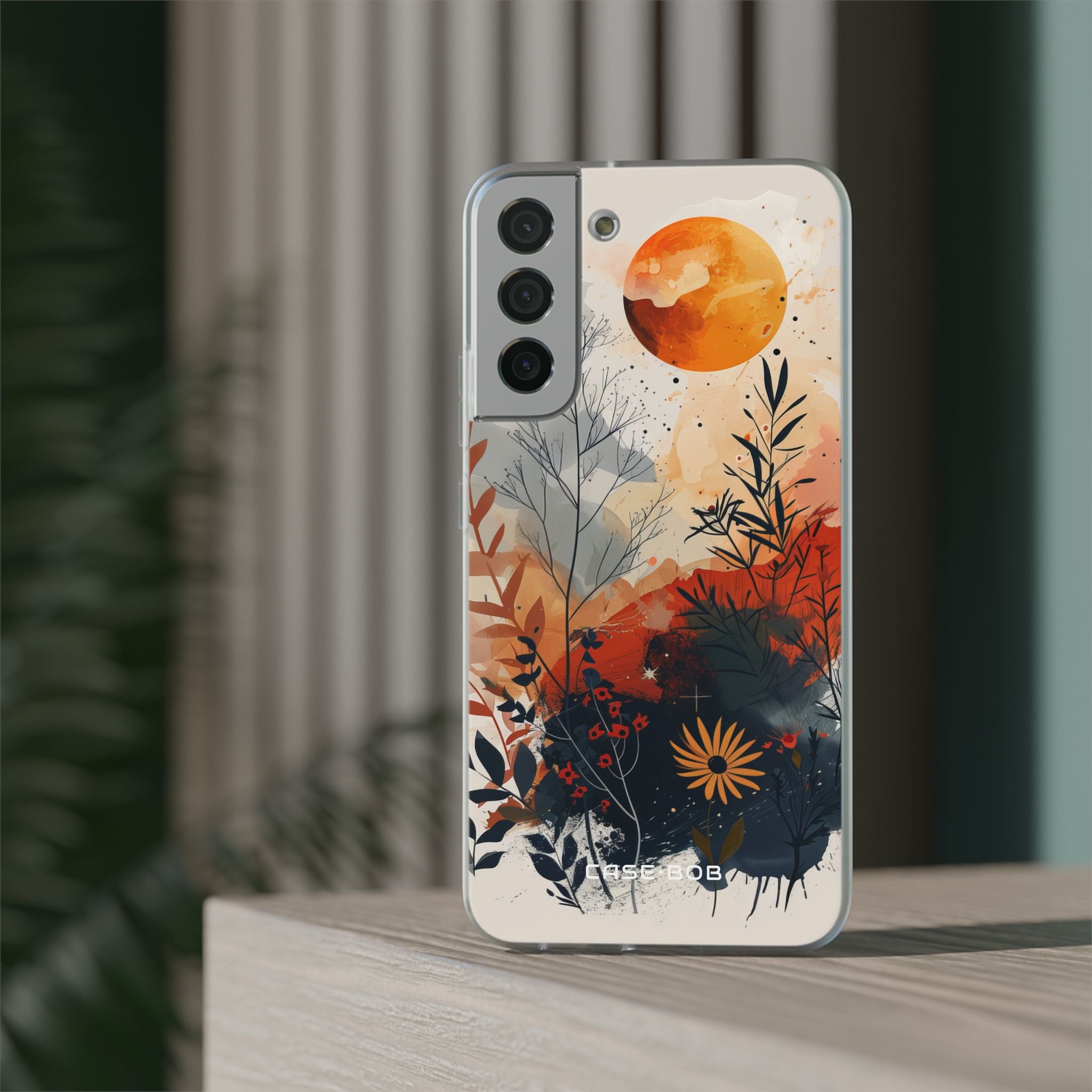 Orange Solstice Samsung S22 Plus Case - Soft