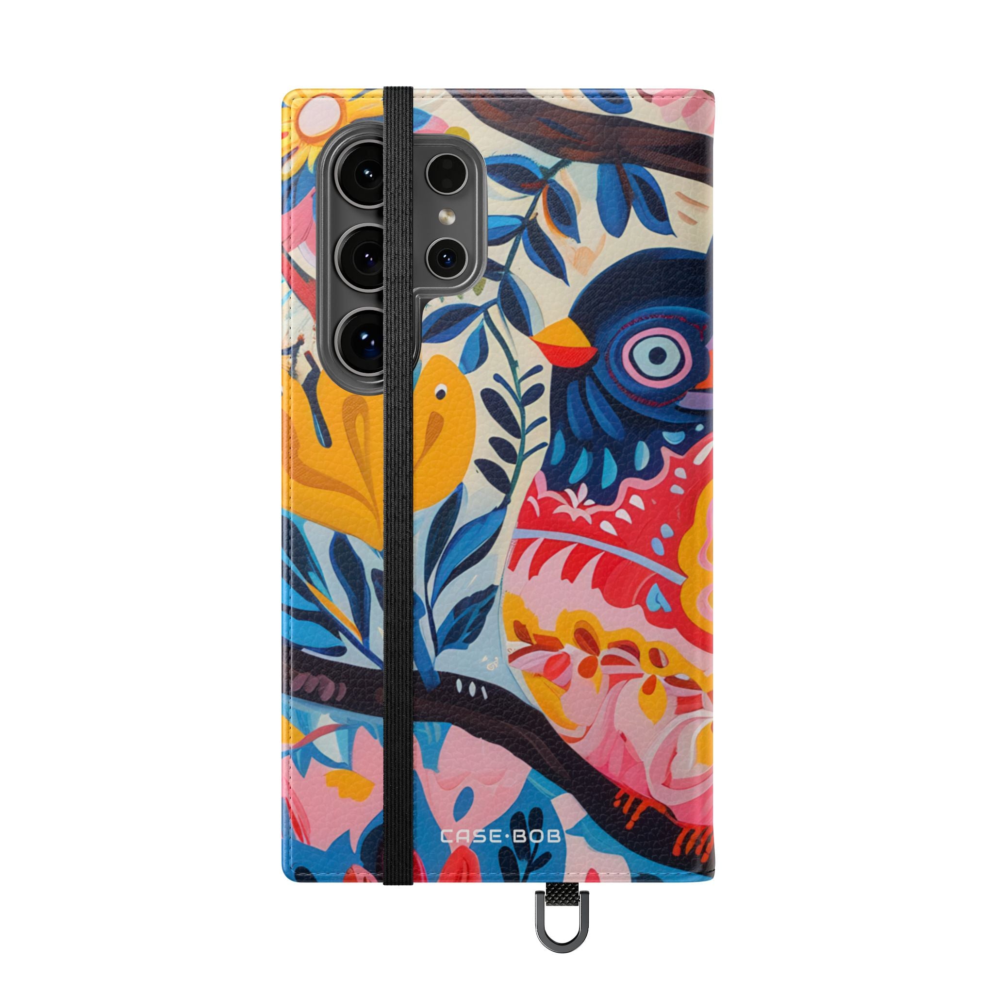 Ornate Owl Bloom - Samsung S24 Ultra Case - Wallet