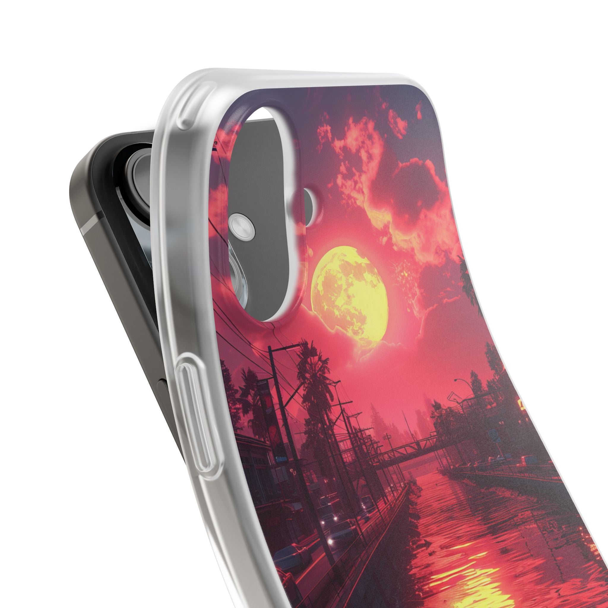 Luminous Moonlight iPhone 16 Plus Case - Soft