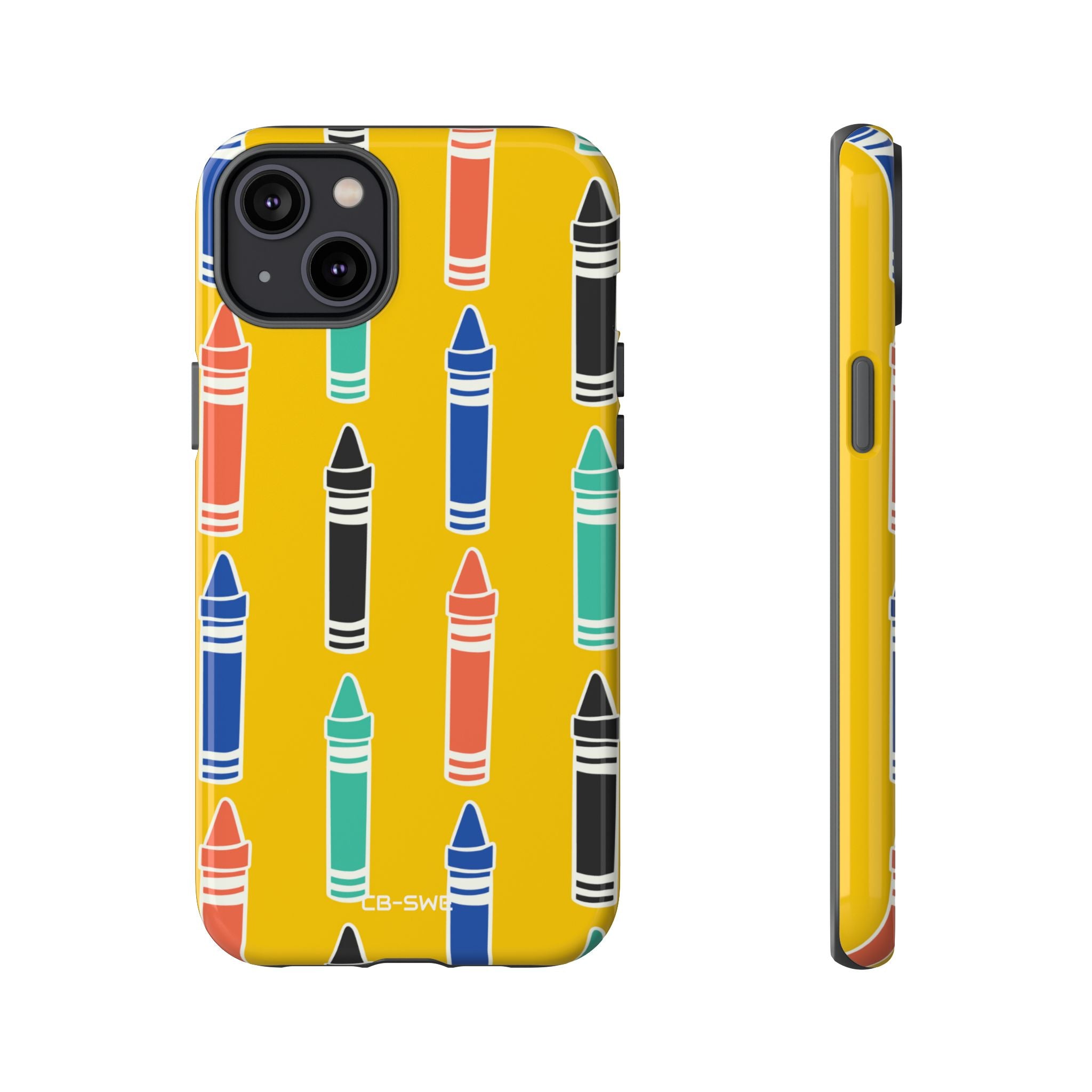 Crayons Dance Joyfully - iPhone Case
