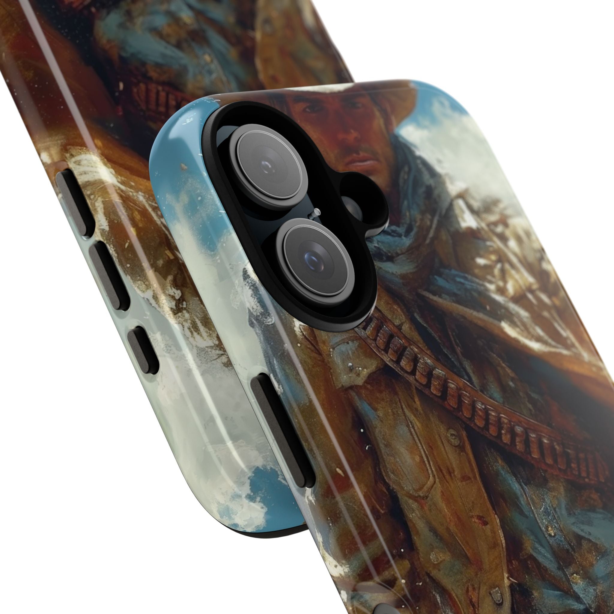 Western Horizon Rider iPhone 16 - Tough