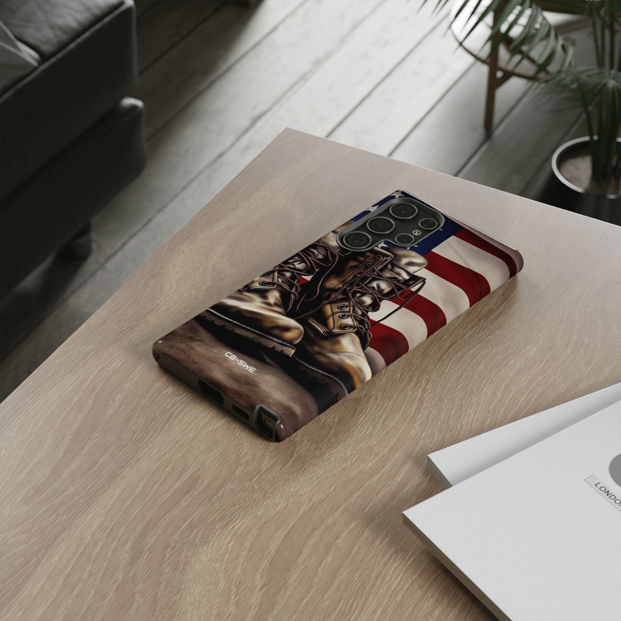 Patriotic Boots Spotlight - Samsung Case