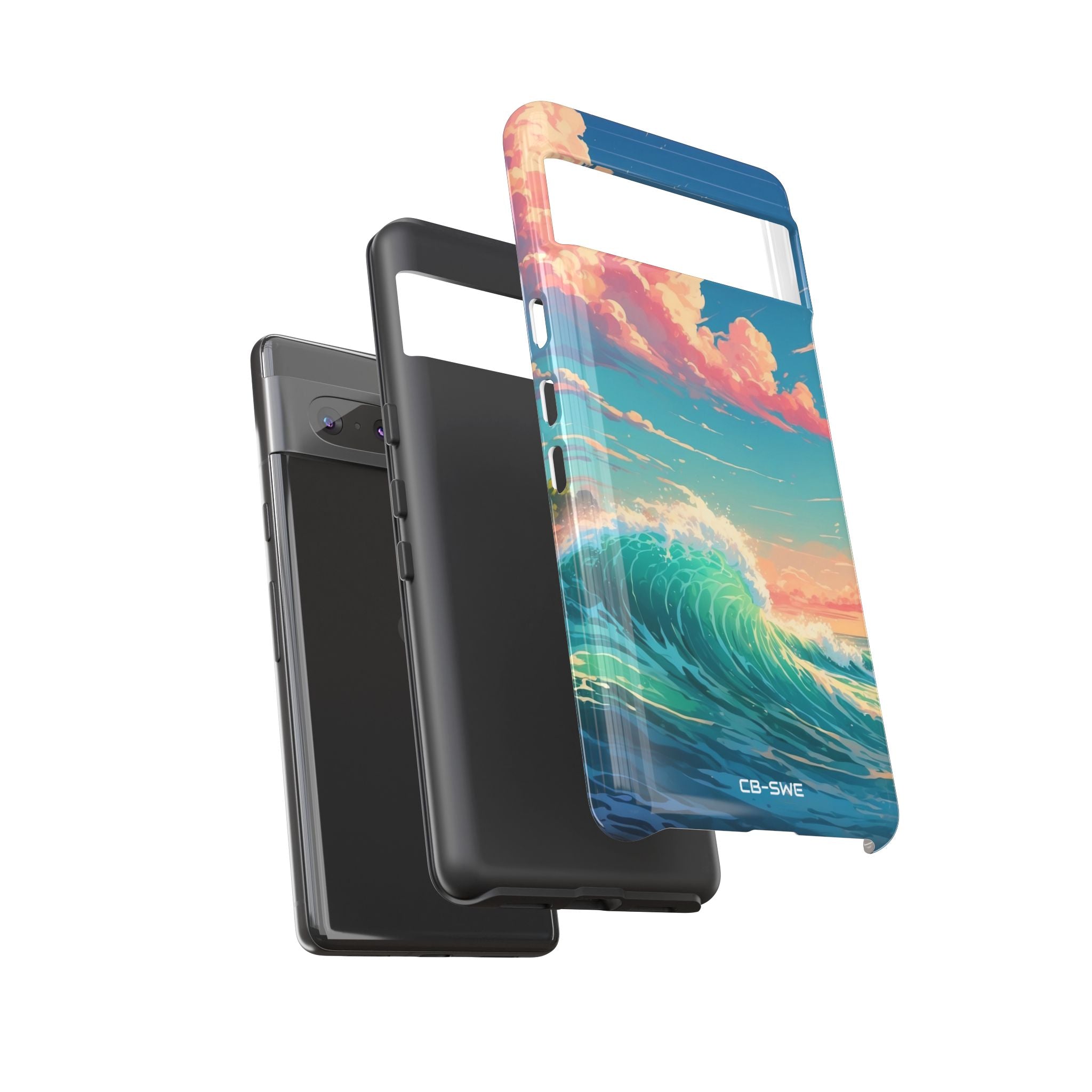 Waves Embrace Sunlight - Google Pixel Case
